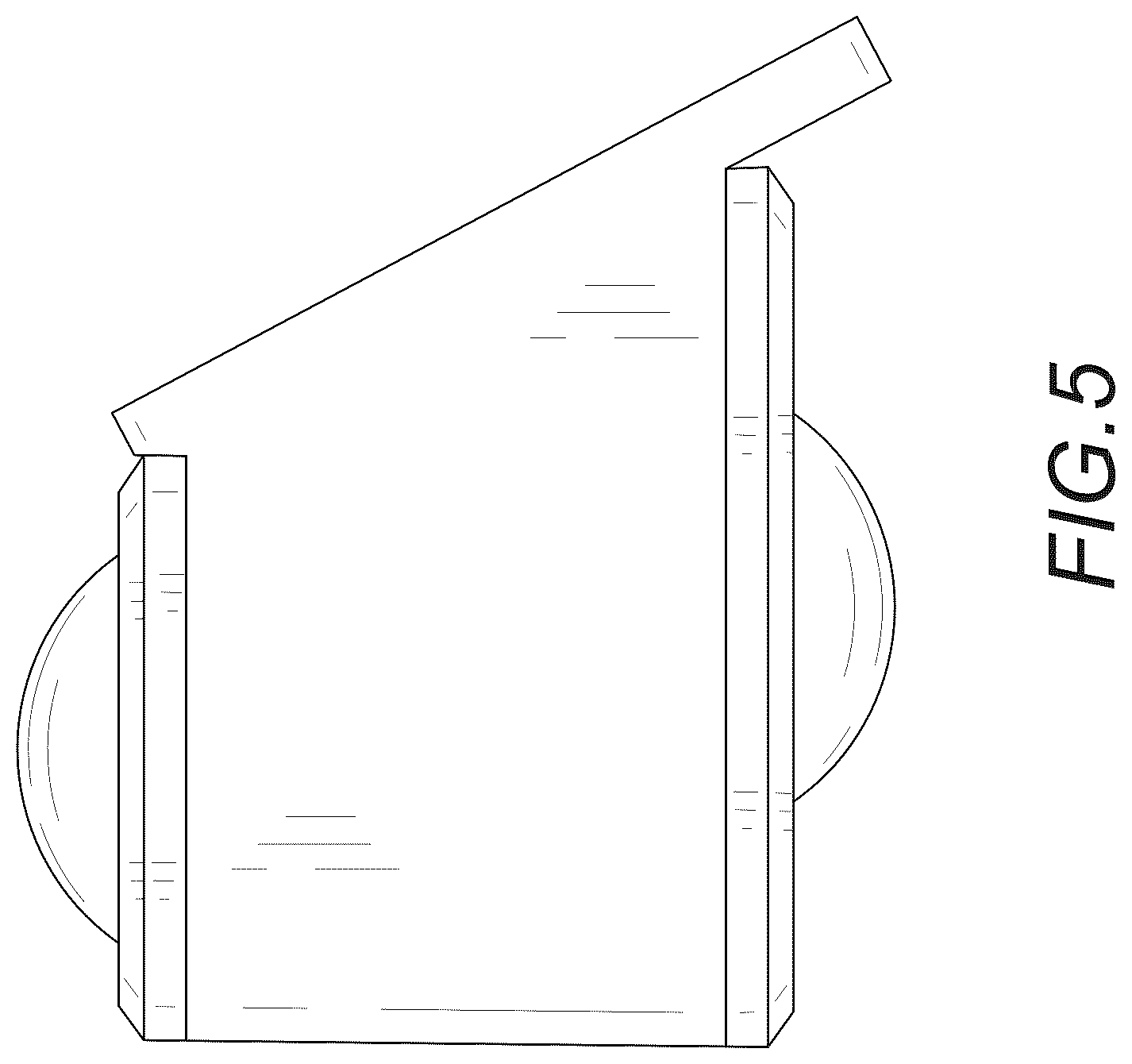 Patent USD1124452 Figure 5 – Solar wall light