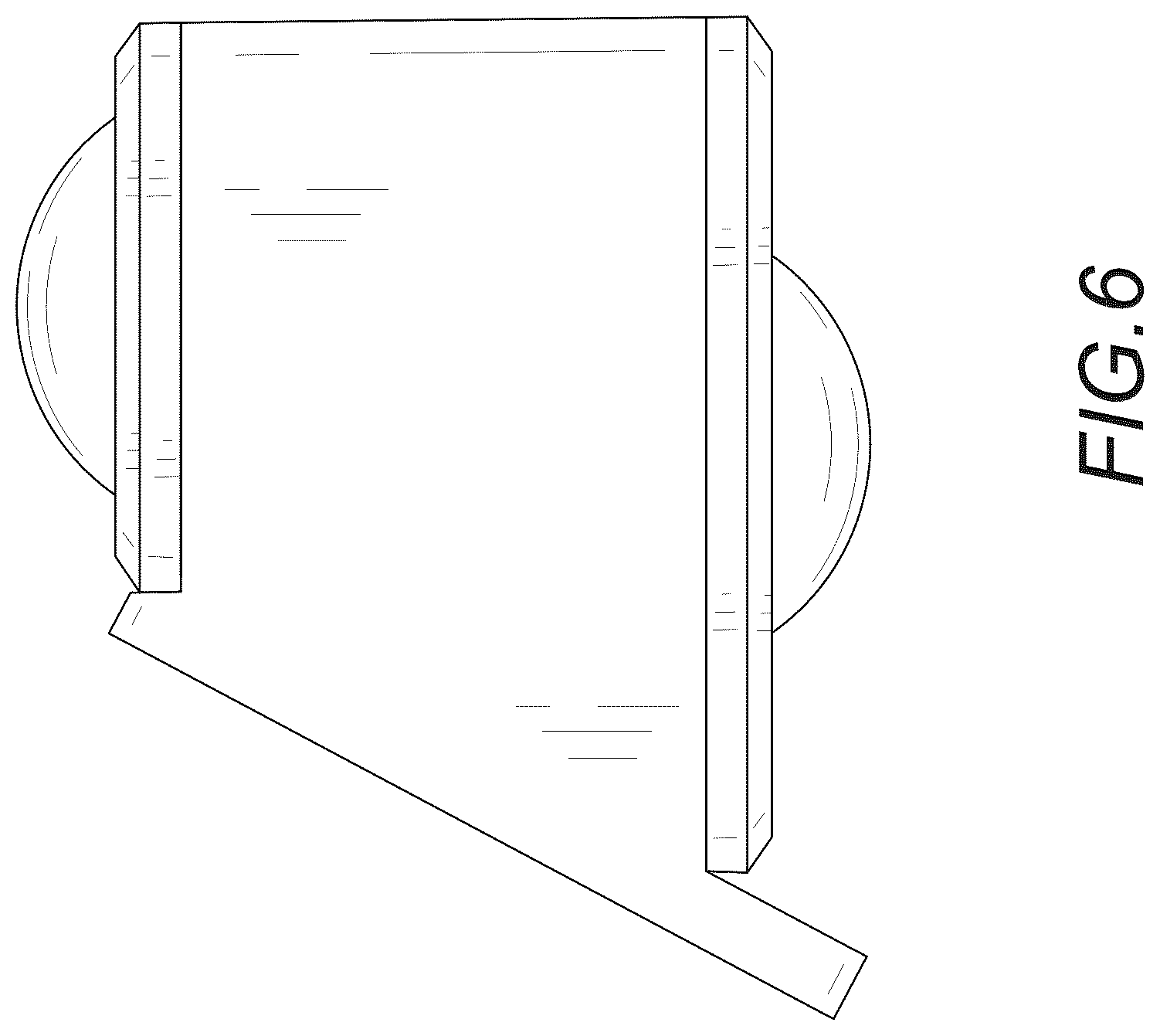 Patent USD1124452 Figure 6 – Solar wall light