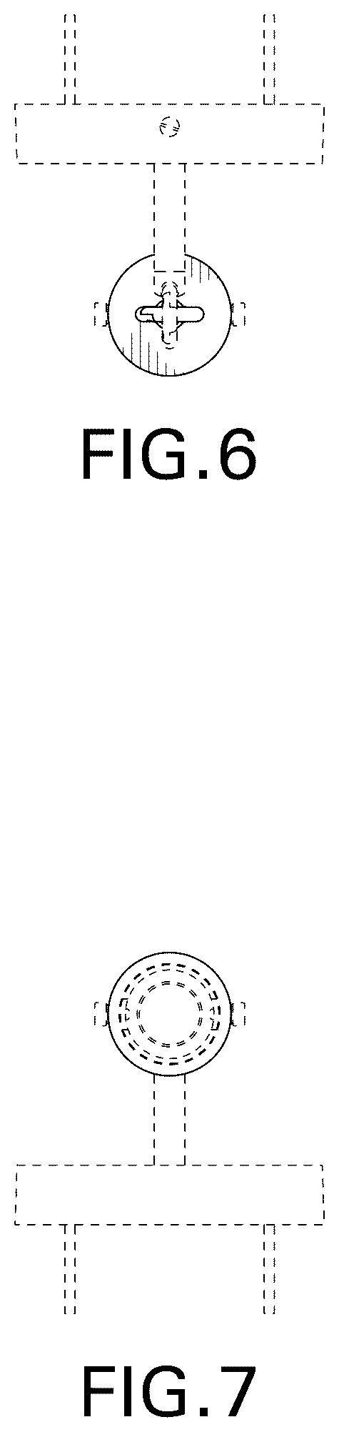 Patent USD1124453 Figure 6 – Sconce