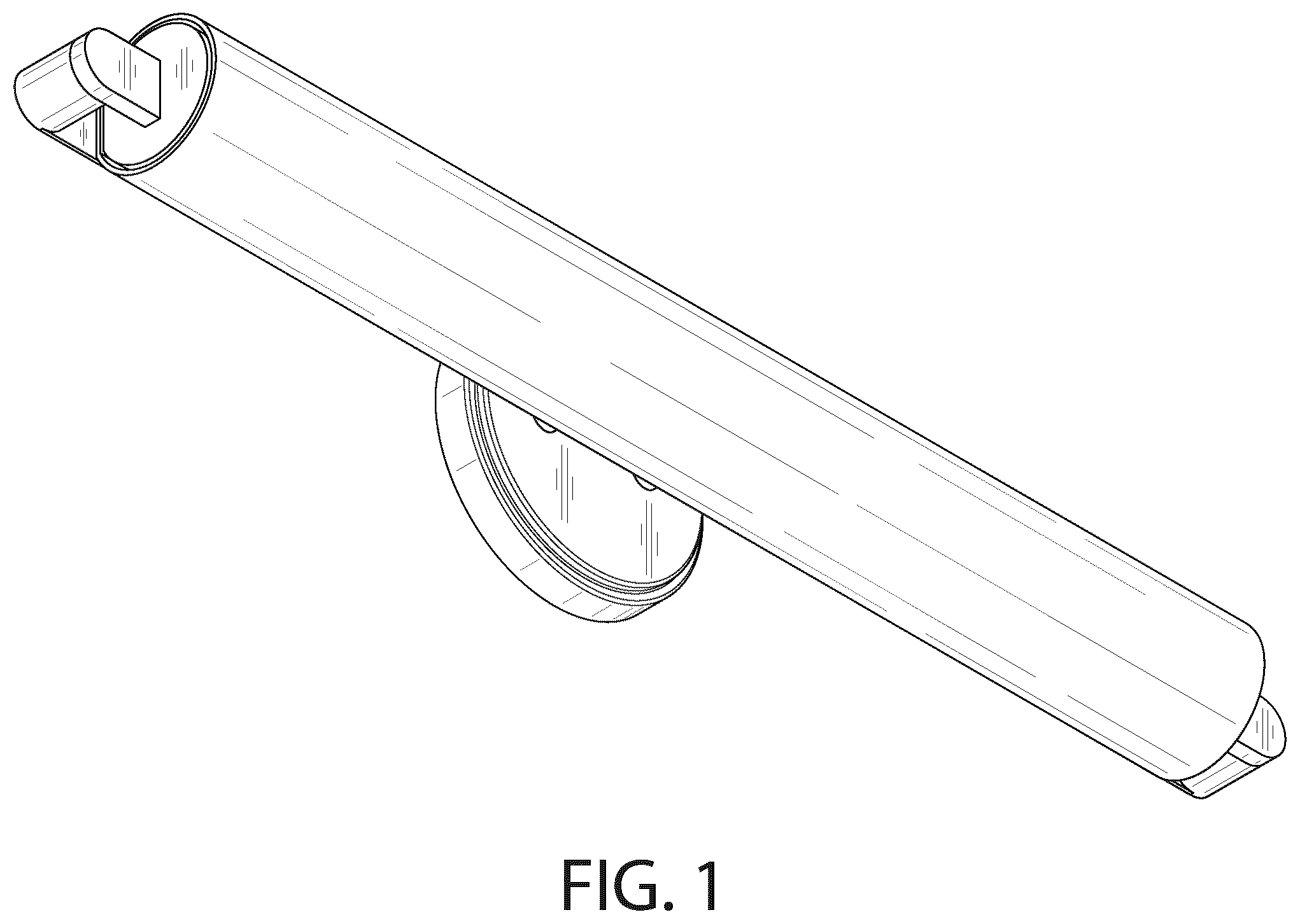 Patent USD1124454 Figure 1 – Light fixture