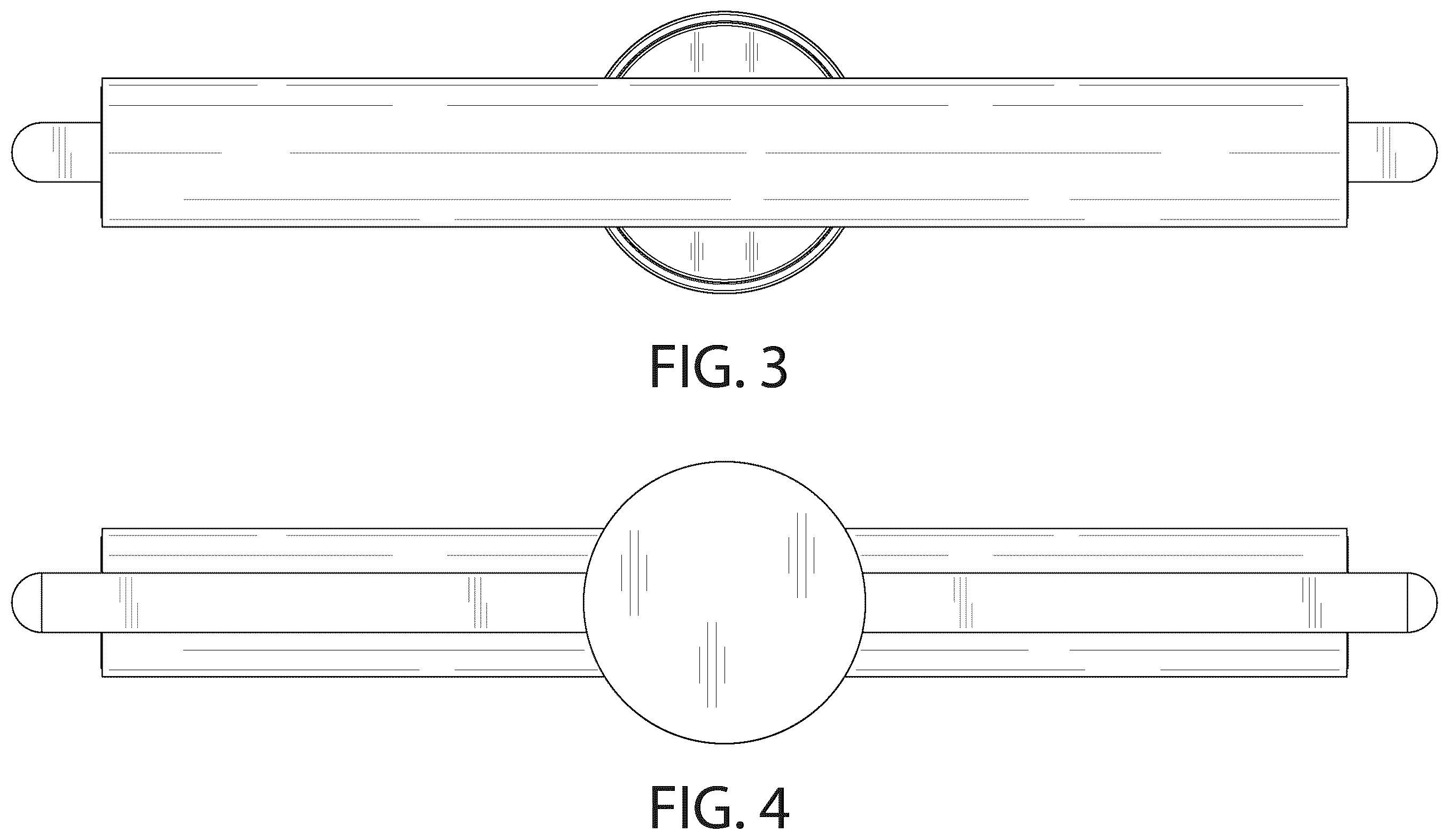 Patent USD1124454 Figure 3 – Light fixture