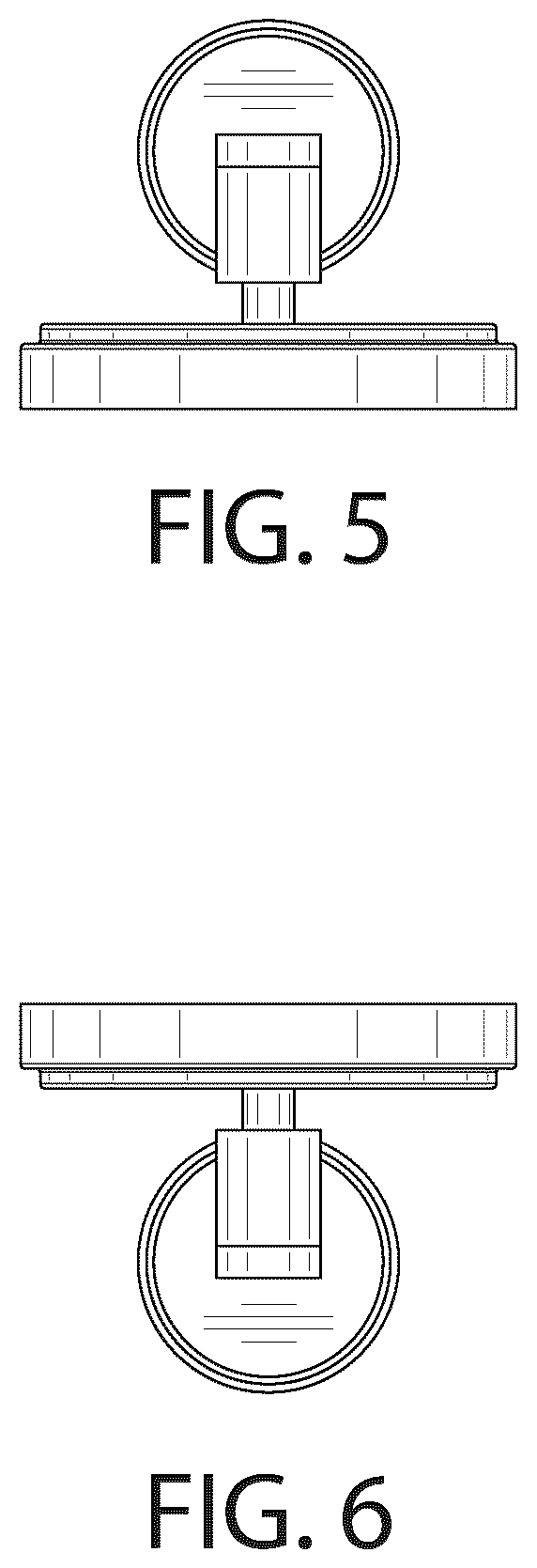 Patent USD1124454 Figure 4 – Light fixture
