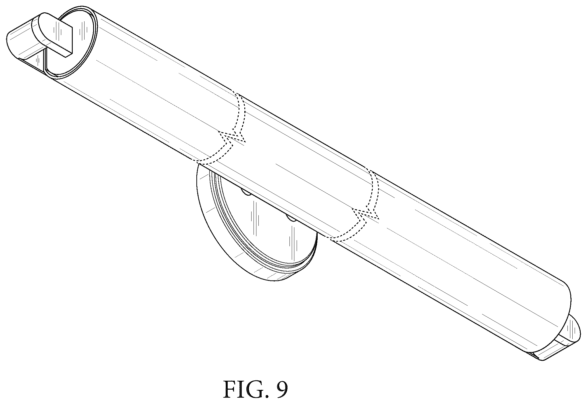 Patent USD1124454 Figure 6 – Light fixture