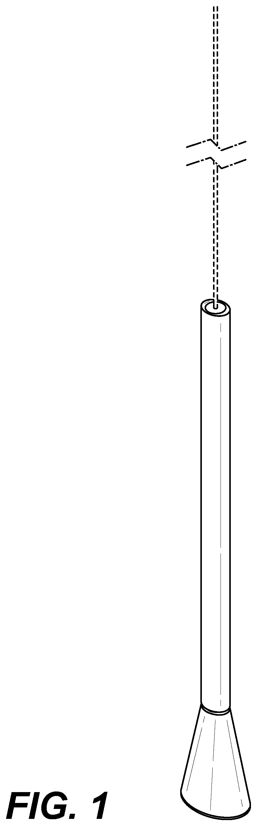 Patent USD1124455 Figure 1 – Light