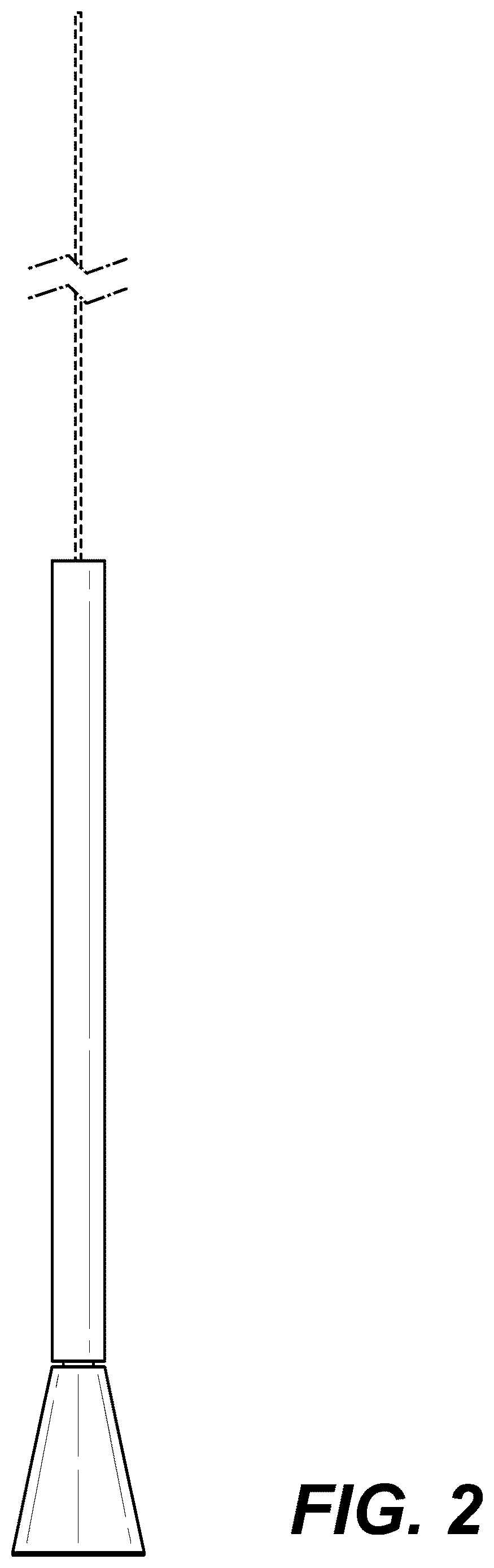Patent USD1124455 Figure 2 – Light