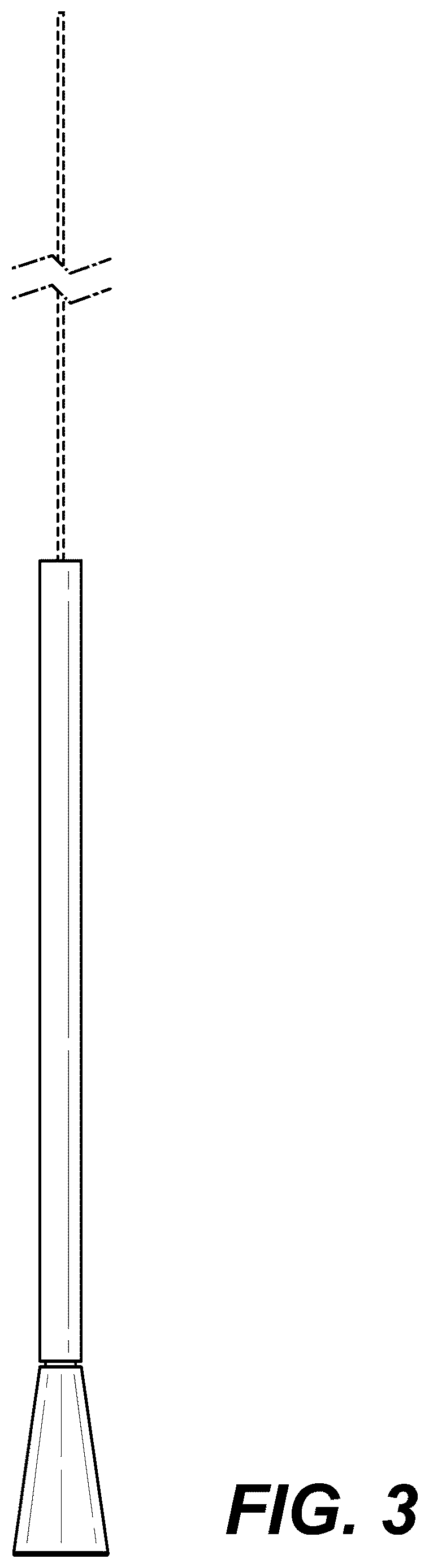 Patent USD1124455 Figure 3 – Light