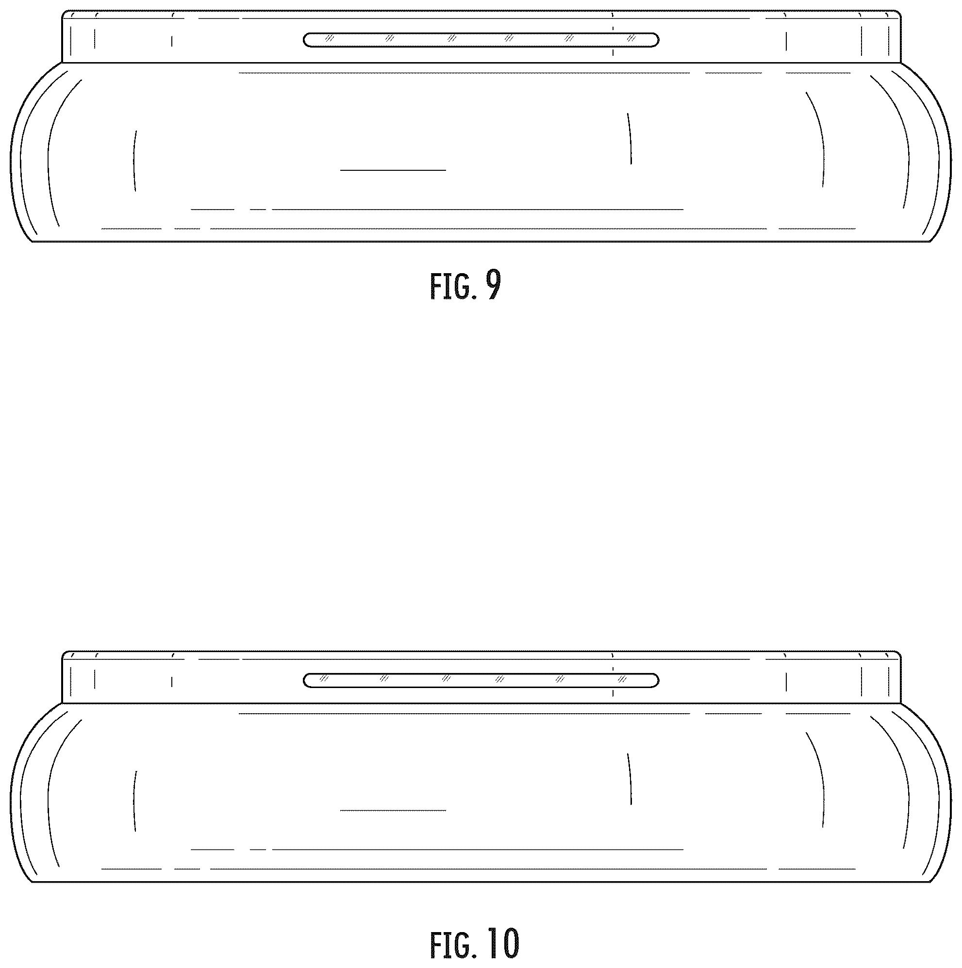 Patent USD1124456 Figure 7 – Ceiling luminaire with a base having an incorporated night light