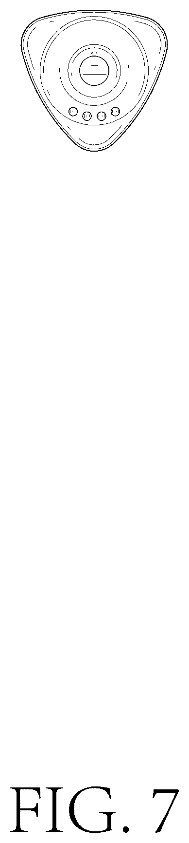 Patent USD1124457 Figure 7 – Floor lamp