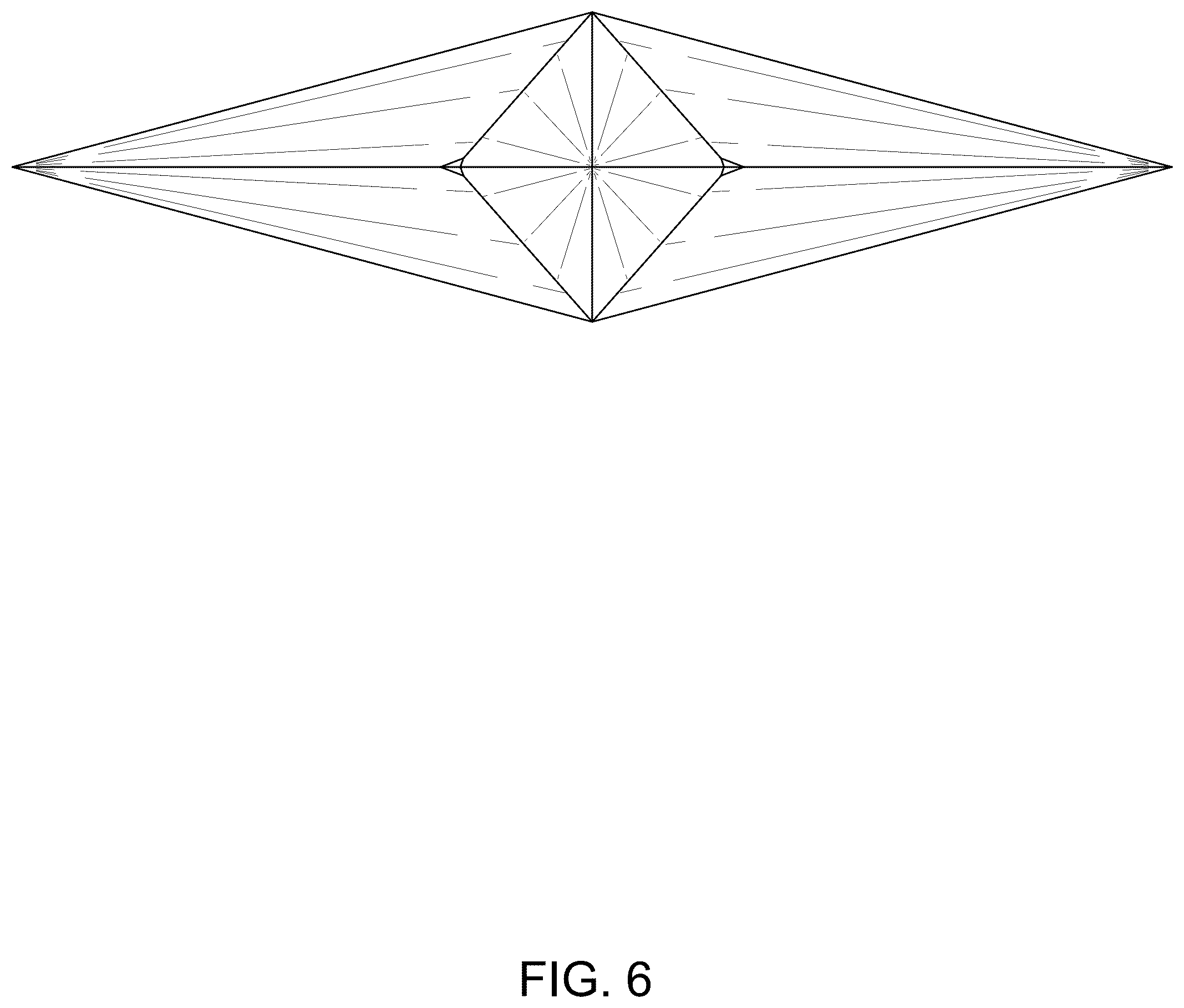 Patent USD1124459 Figure 6 – Star-shaped lamp