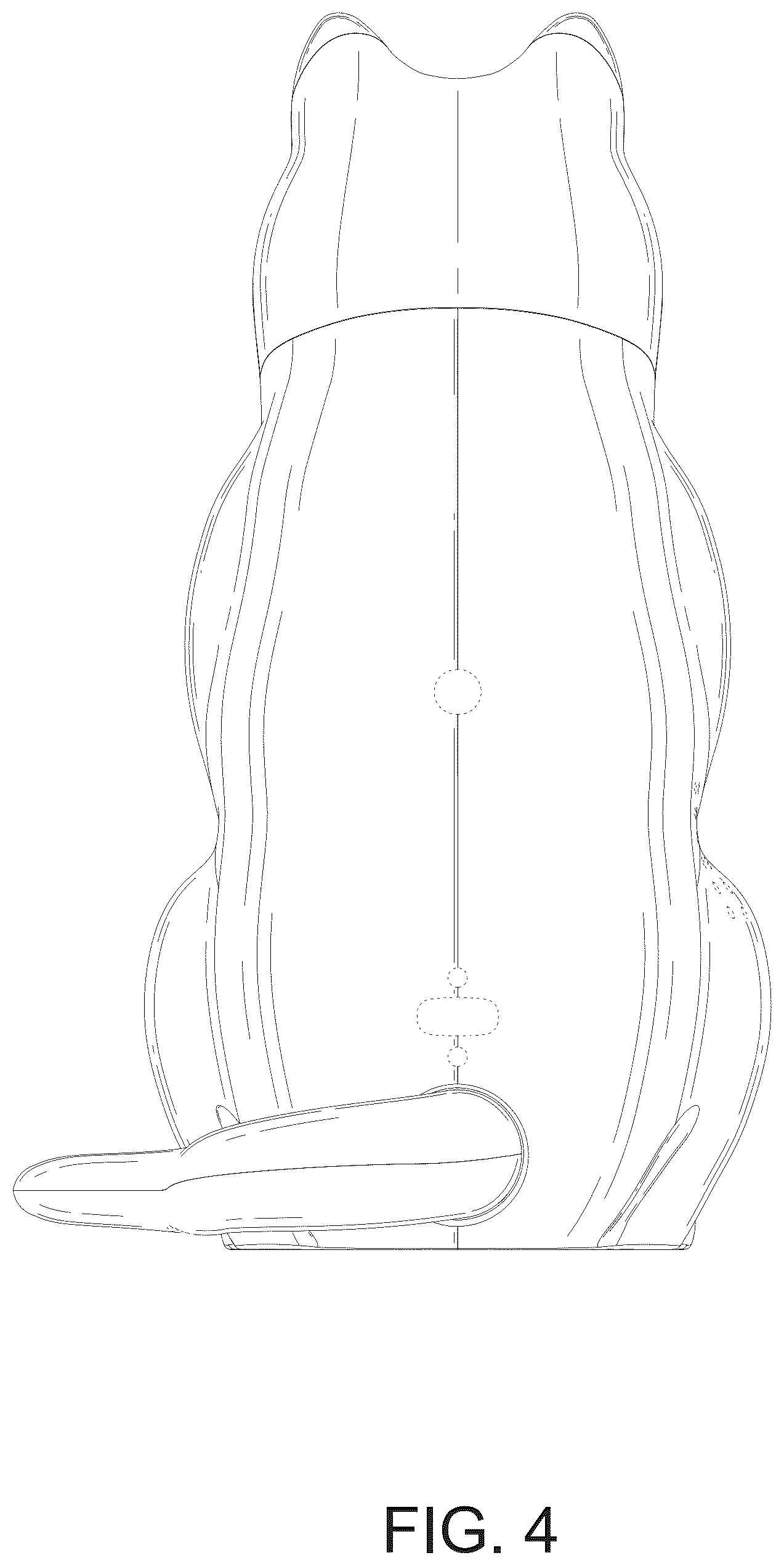 Patent USD1124460 Figure 4 – Lamp