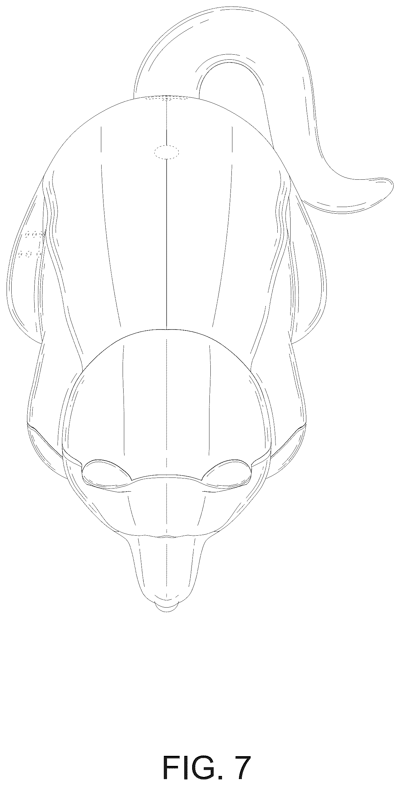 Patent USD1124460 Figure 7 – Lamp