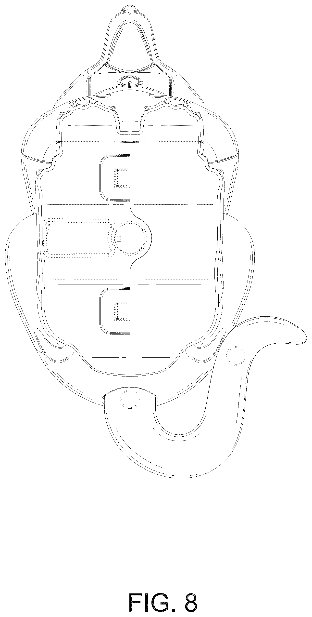 Patent USD1124460 Figure 8 – Lamp