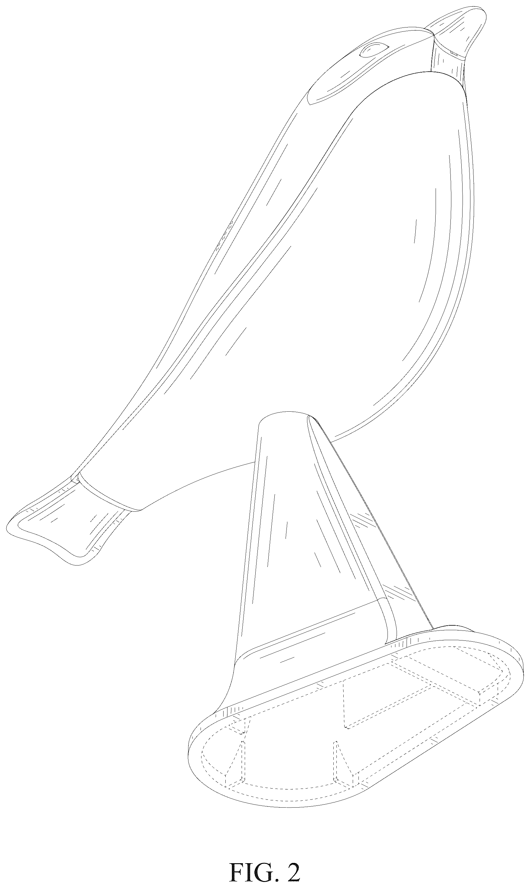 Patent USD1124461 Figure 2 – Lamp