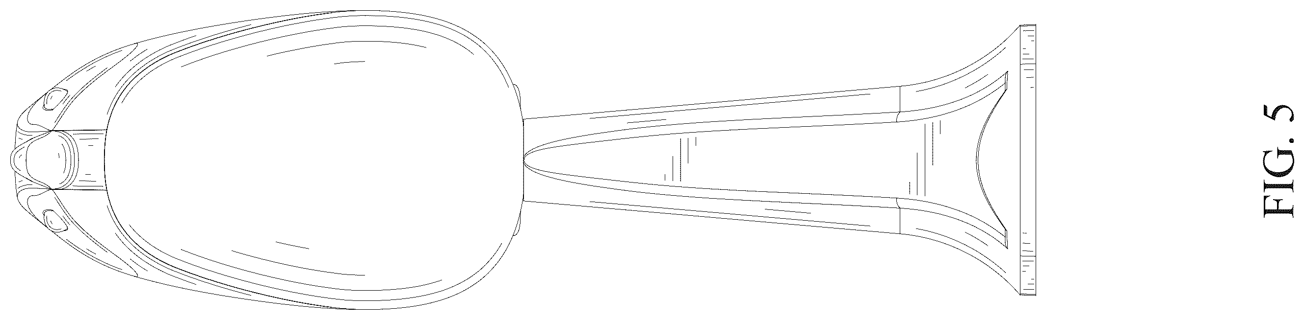 Patent USD1124461 Figure 5 – Lamp
