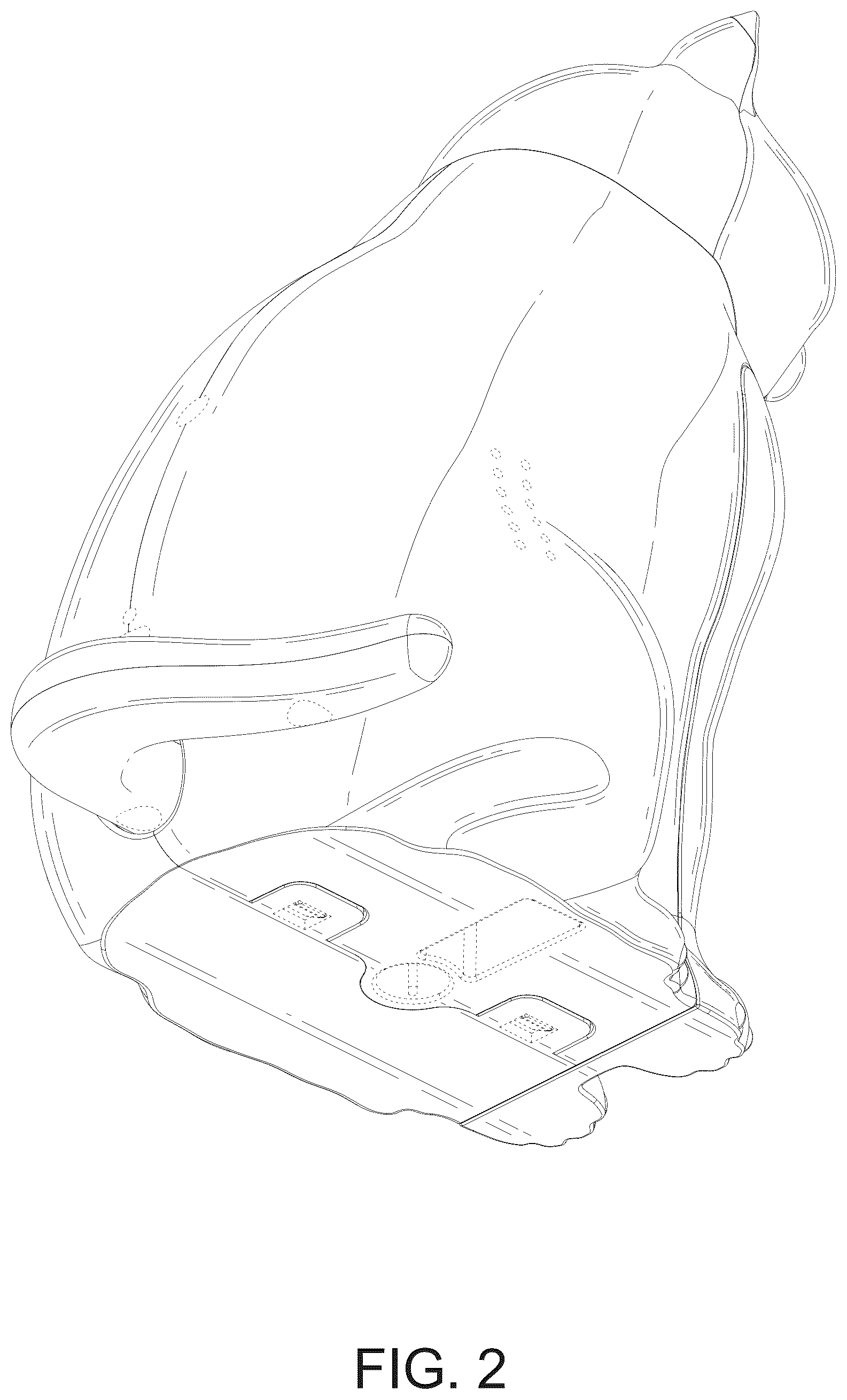 Patent USD1124462 Figure 2 – Lamp