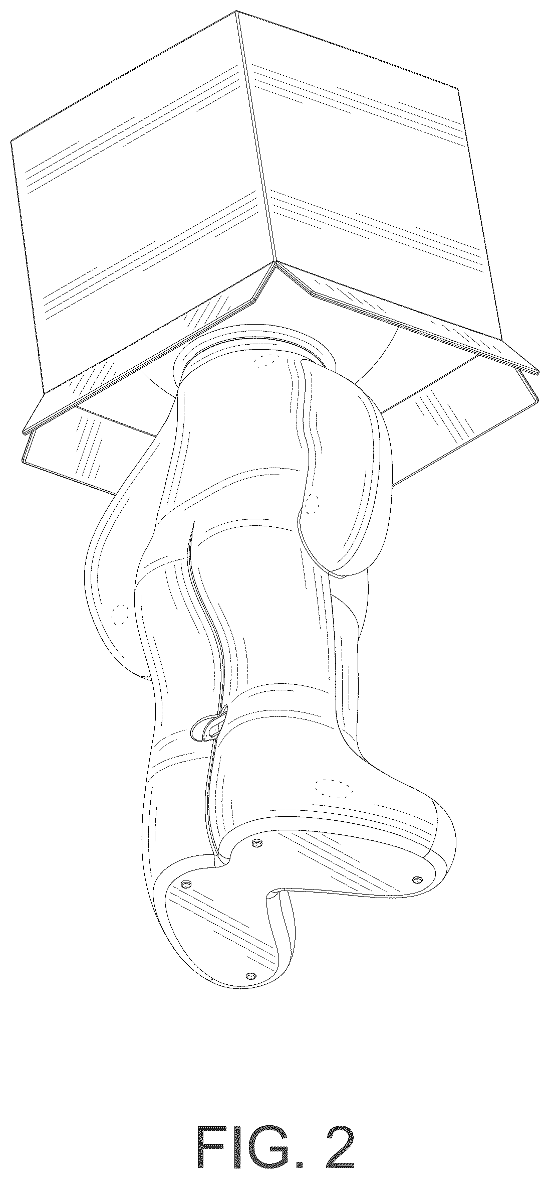 Patent USD1124463 Figure 2 – Table lamp