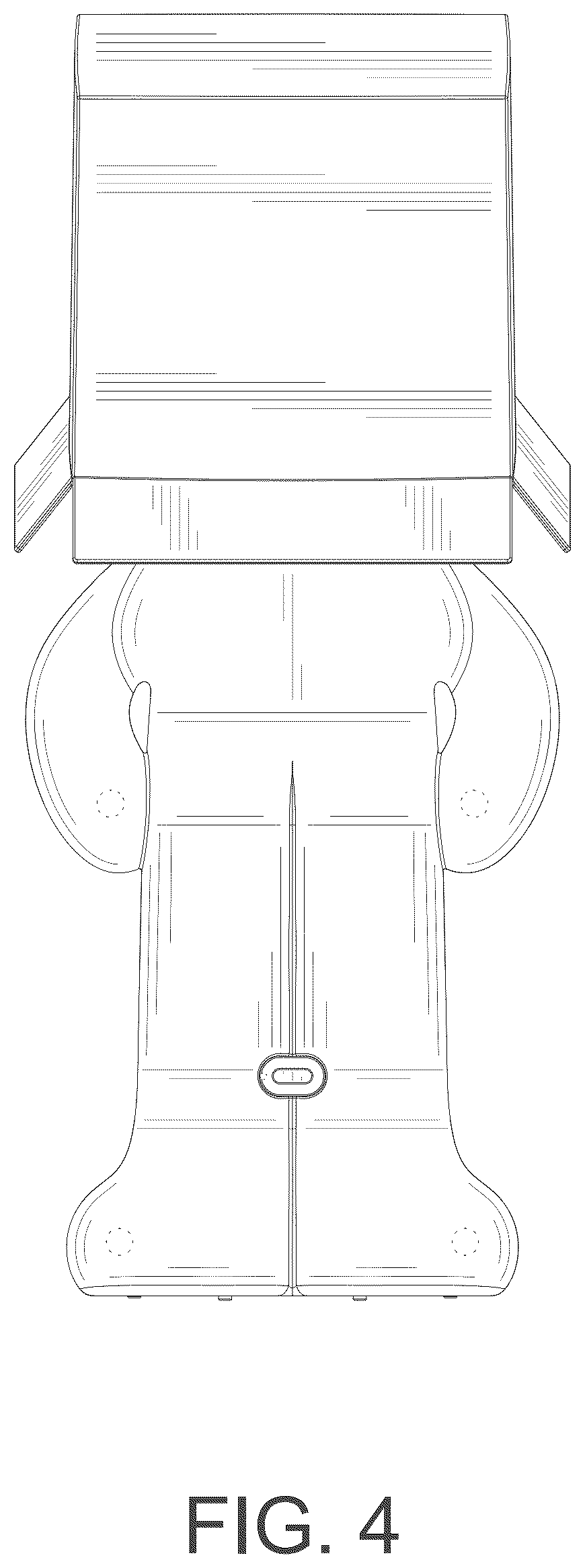 Patent USD1124463 Figure 4 – Table lamp