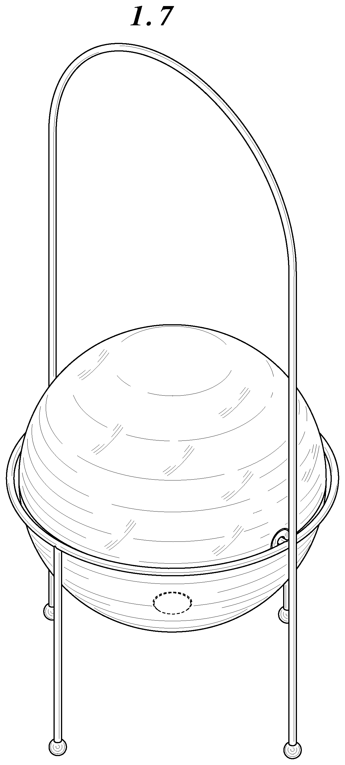 Patent USD1124464 Figure 7 – Lamp