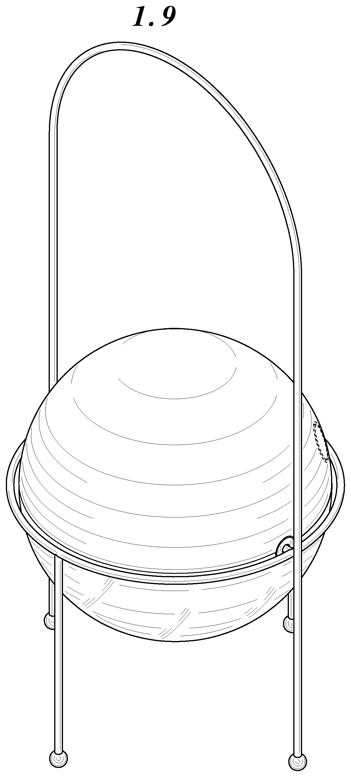 Patent USD1124464 Figure 9 – Lamp