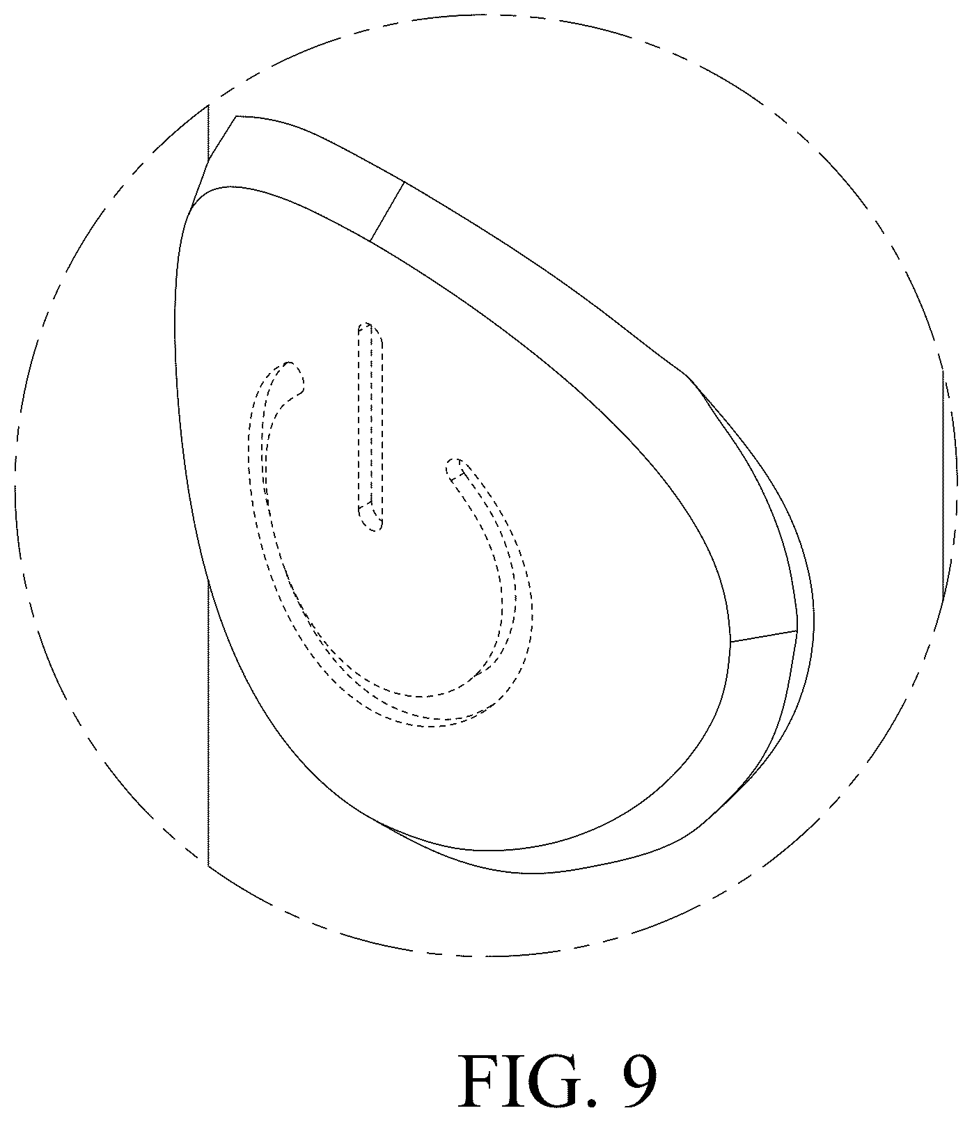 Patent USD1124465 Figure 9 – Floor lamp