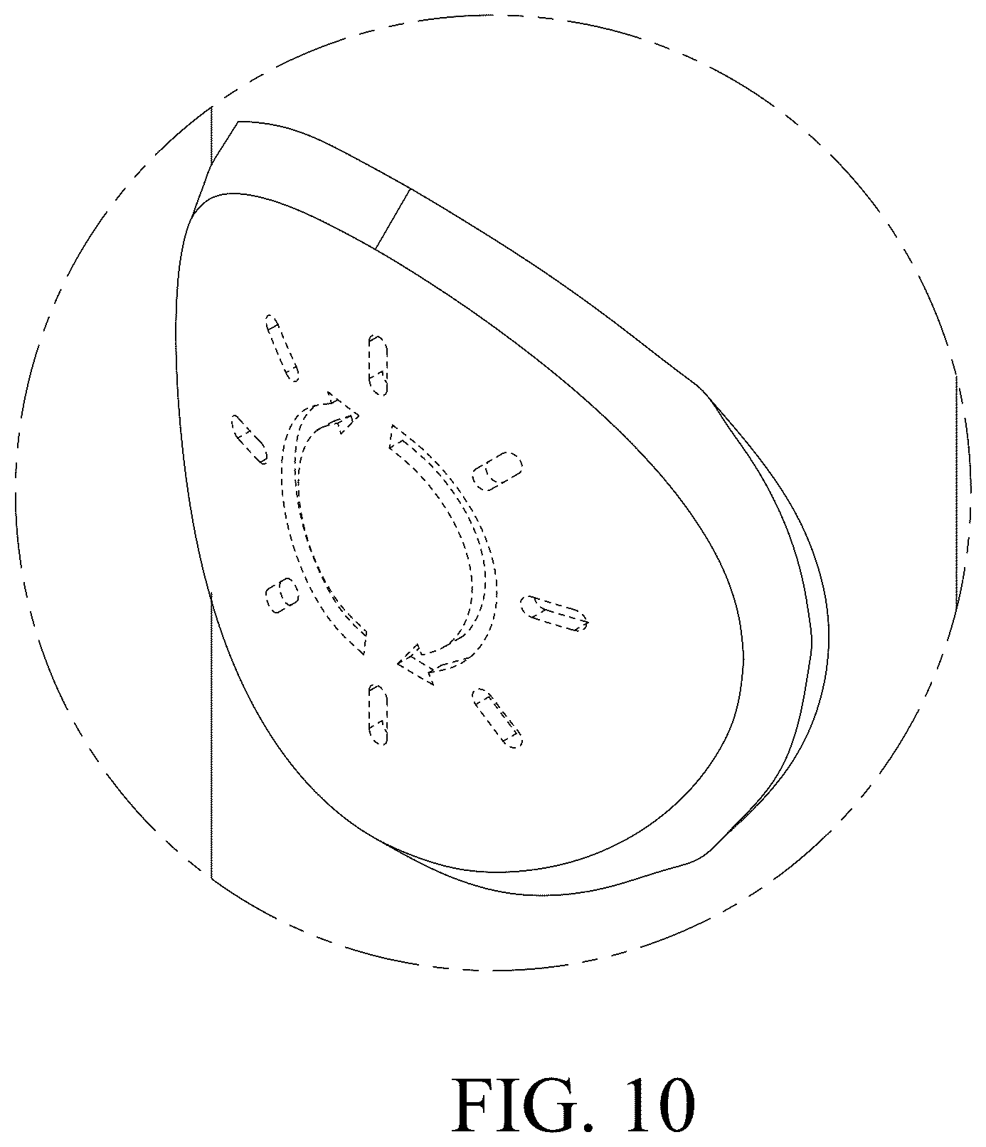 Patent USD1124465 Figure 10 – Floor lamp