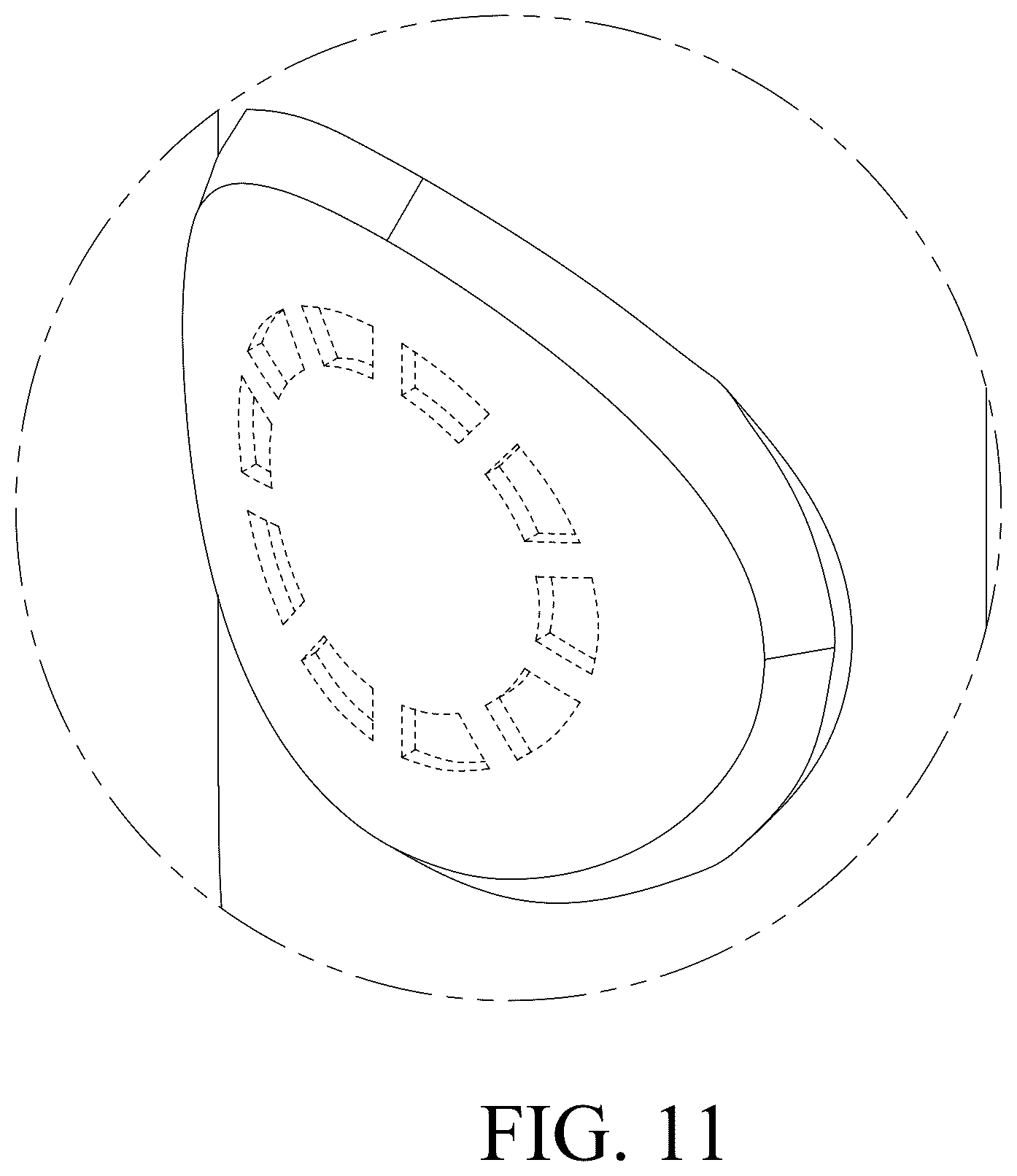 Patent USD1124465 Figure 11 – Floor lamp