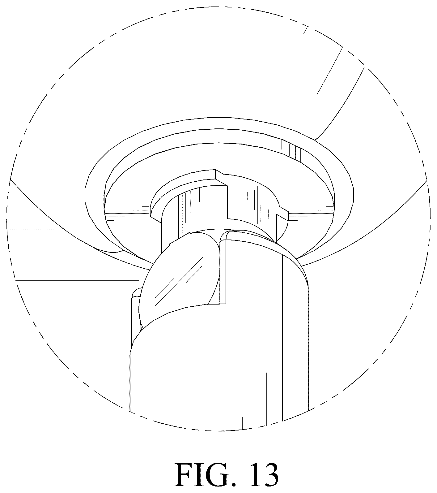 Patent USD1124465 Figure 13 – Floor lamp