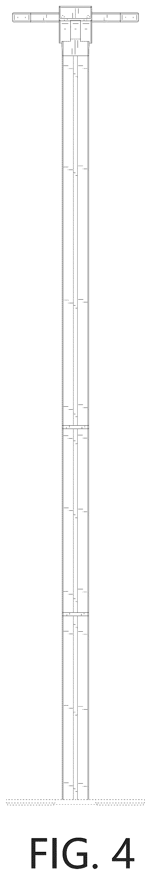 Patent USD1124466 Figure 4 – Floor lamp