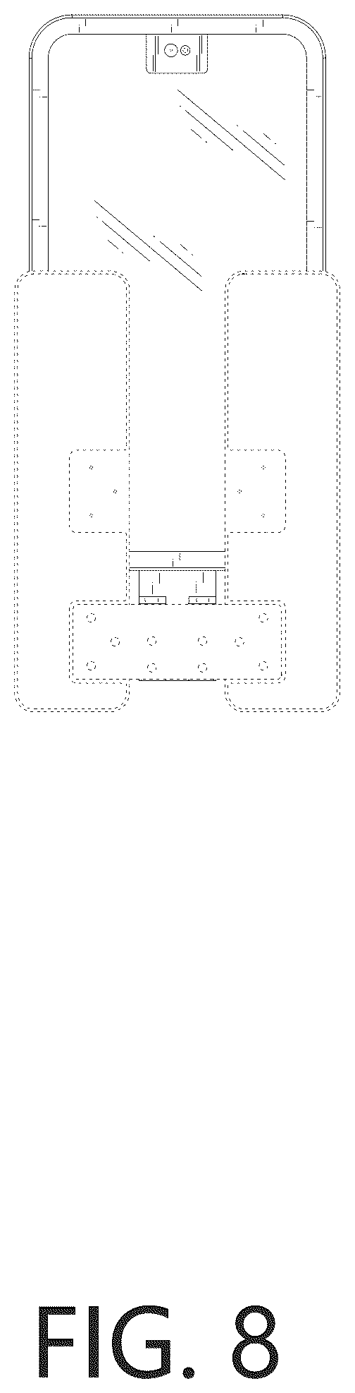 Patent USD1124466 Figure 8 – Floor lamp
