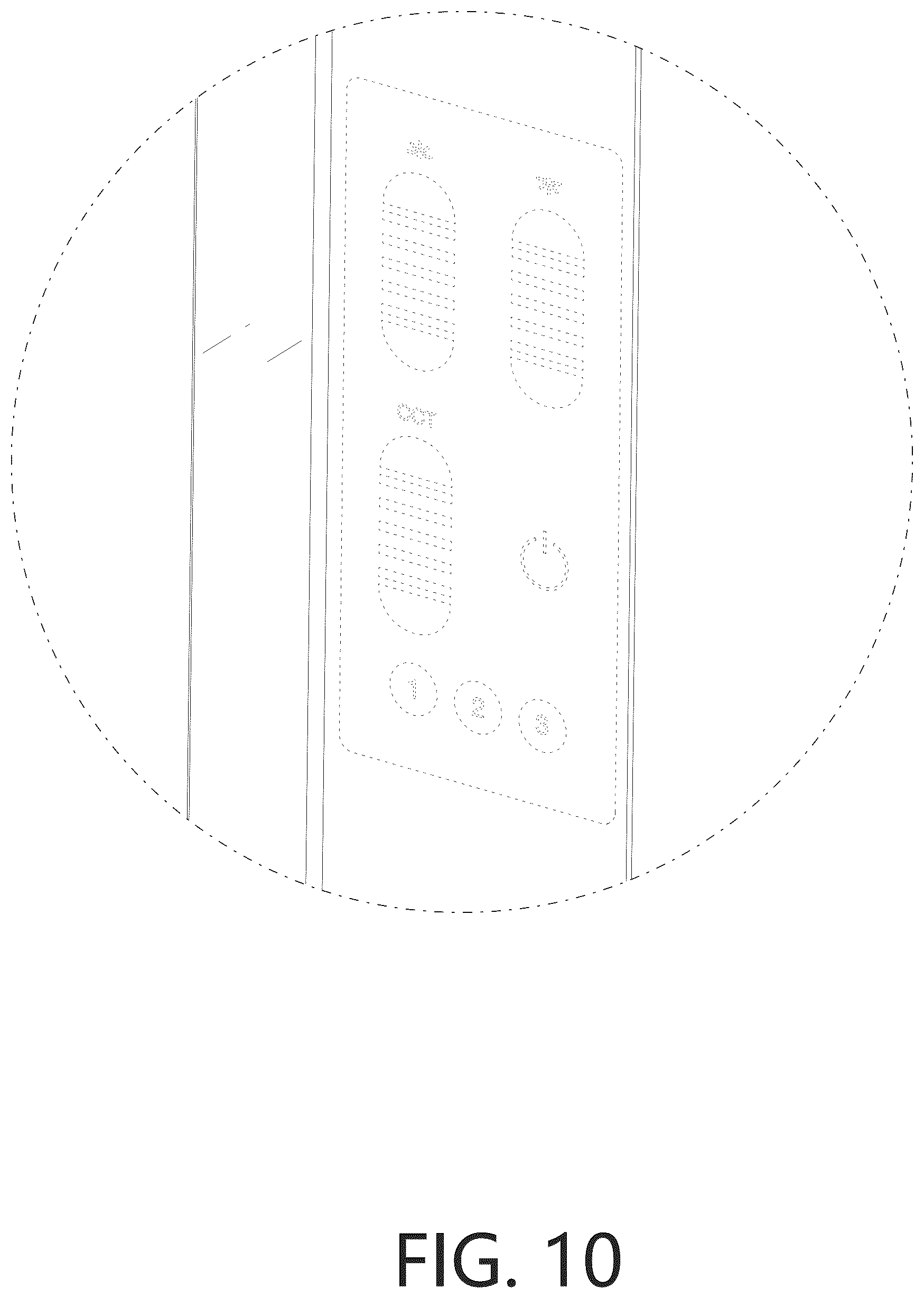 Patent USD1124466 Figure 10 – Floor lamp
