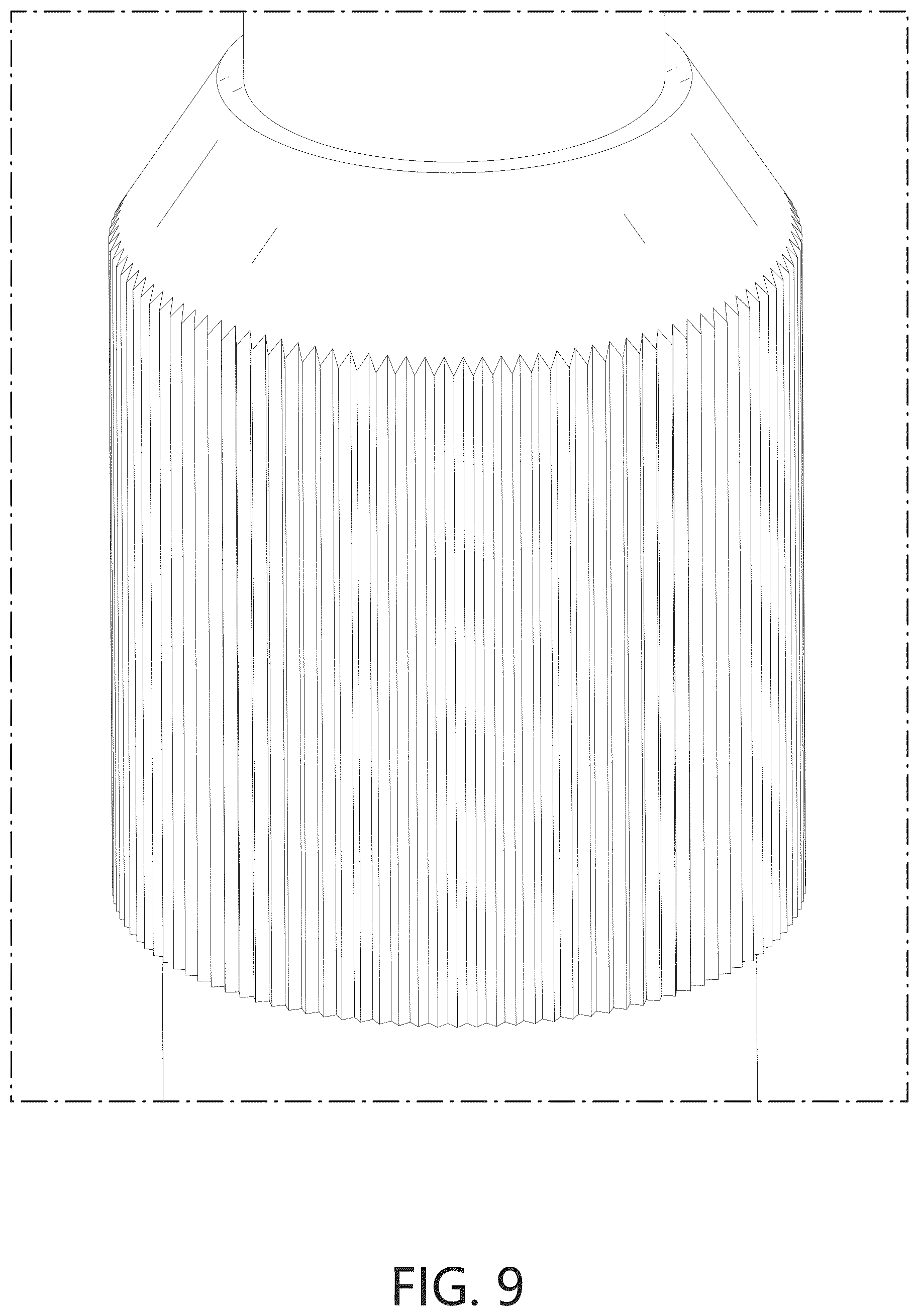 Patent USD1124467 Figure 9 – Floor lamp