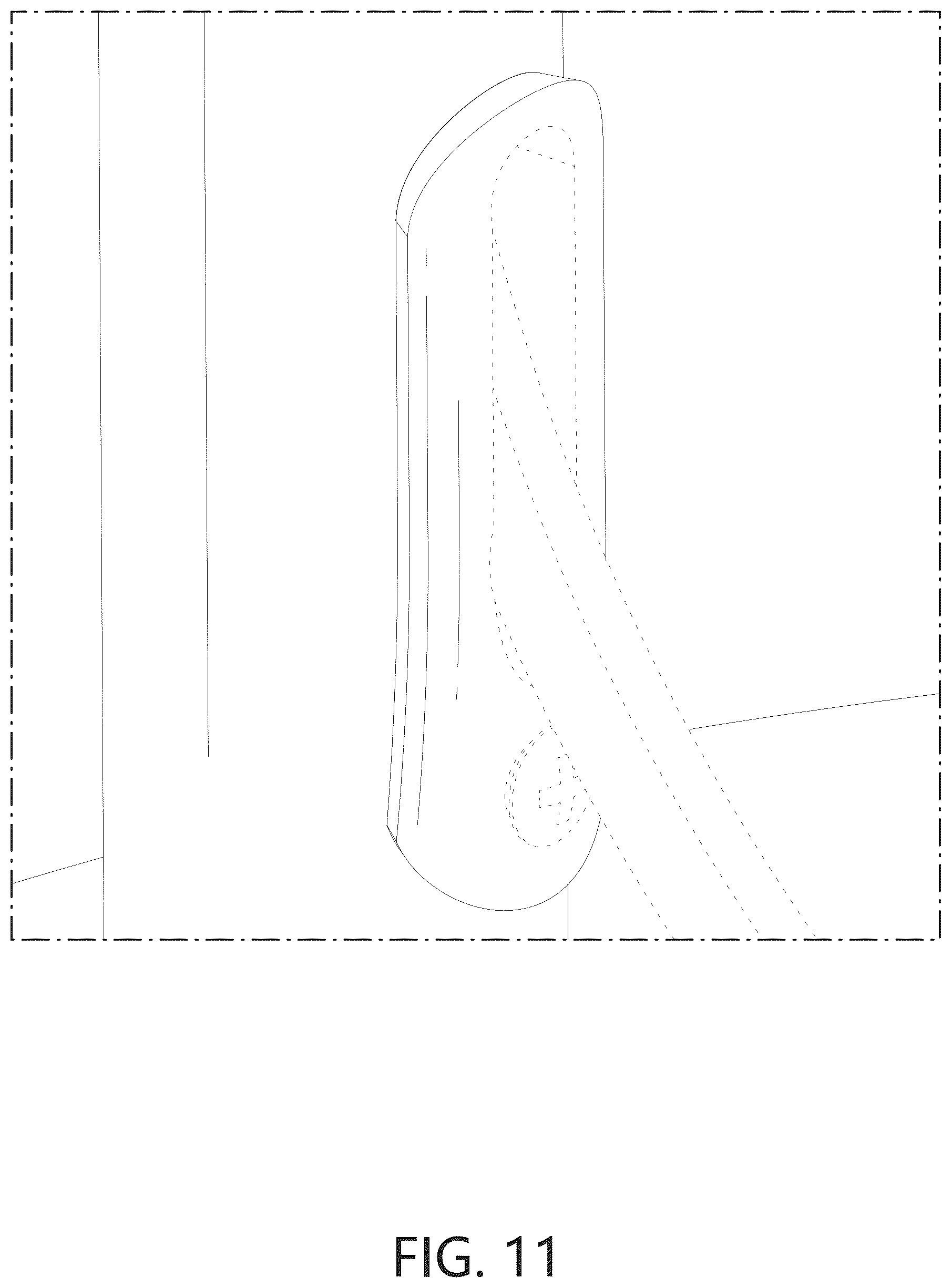 Patent USD1124467 Figure 11 – Floor lamp
