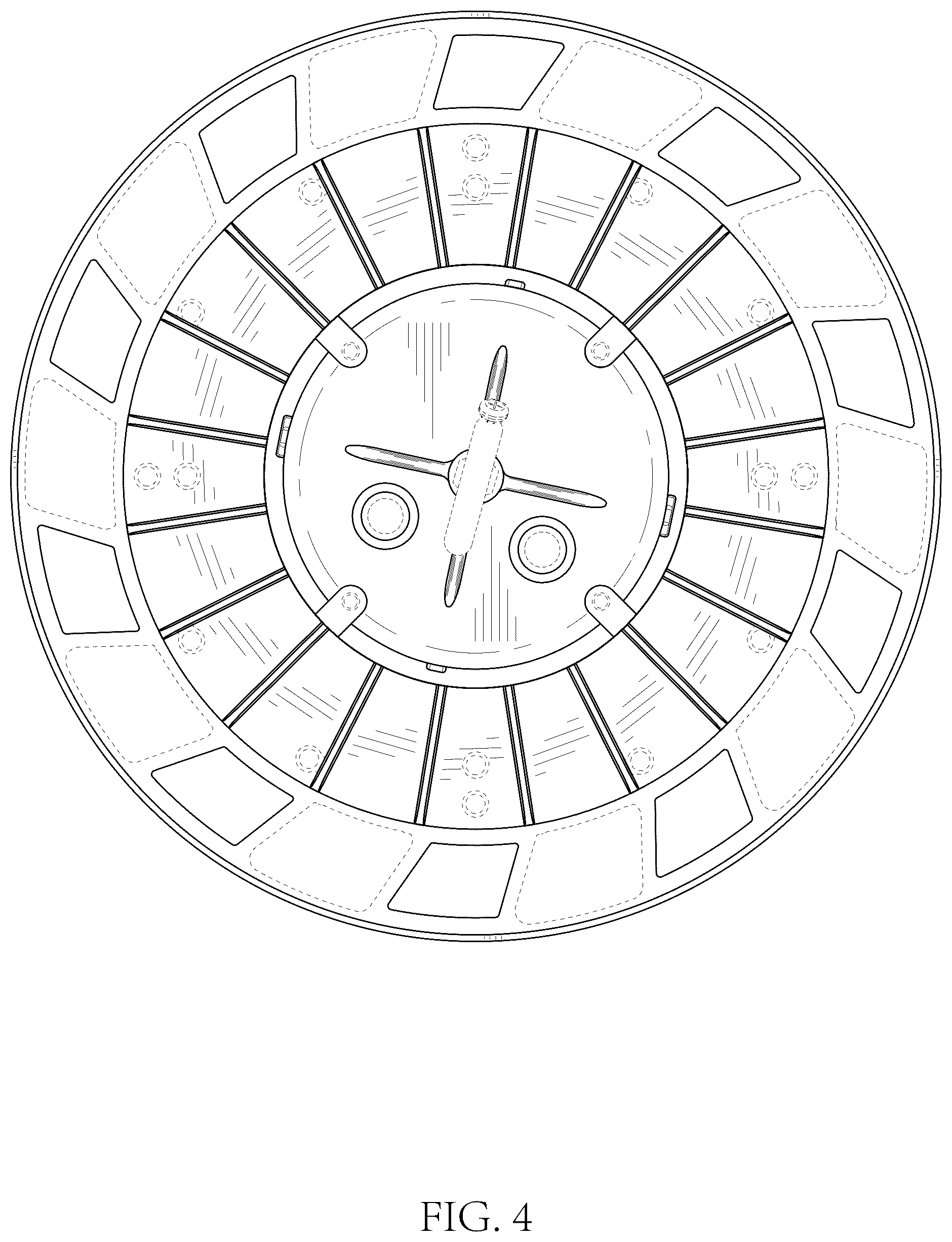 Patent USD1124469 Figure 4 – High bay lamp