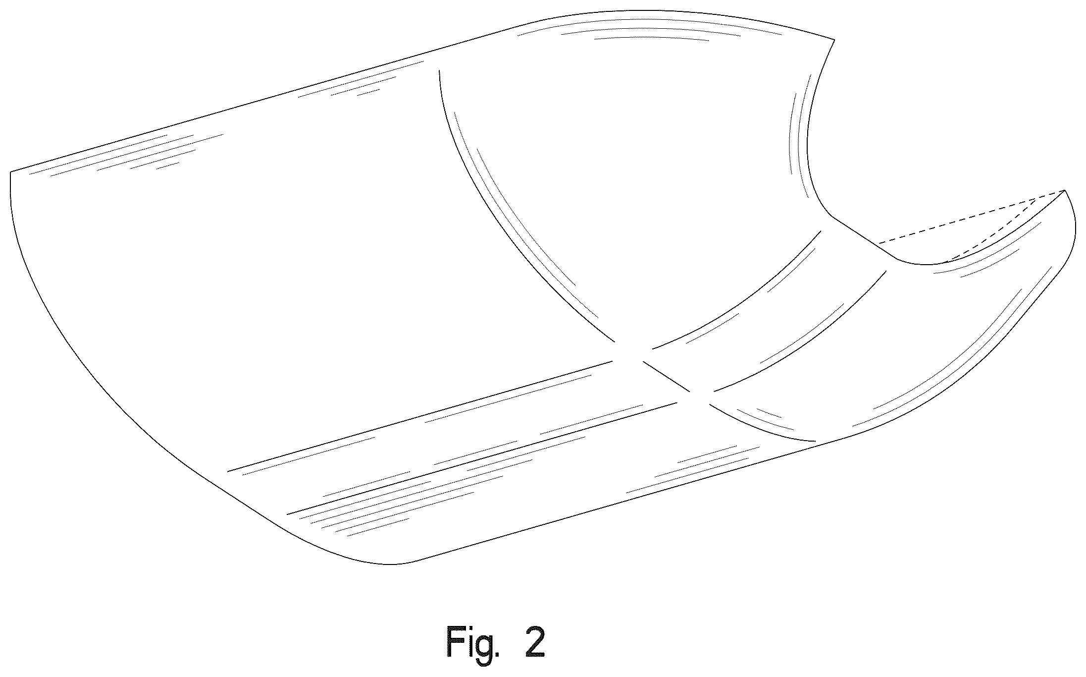 Patent USD1124470 Figure 2 – End cap for LED light strip