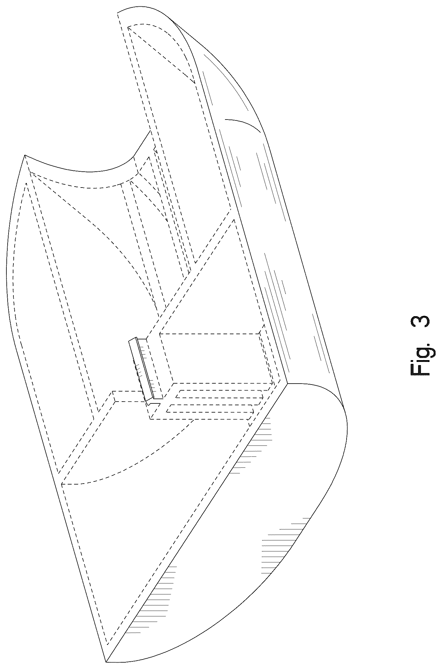 Patent USD1124470 Figure 3 – End cap for LED light strip