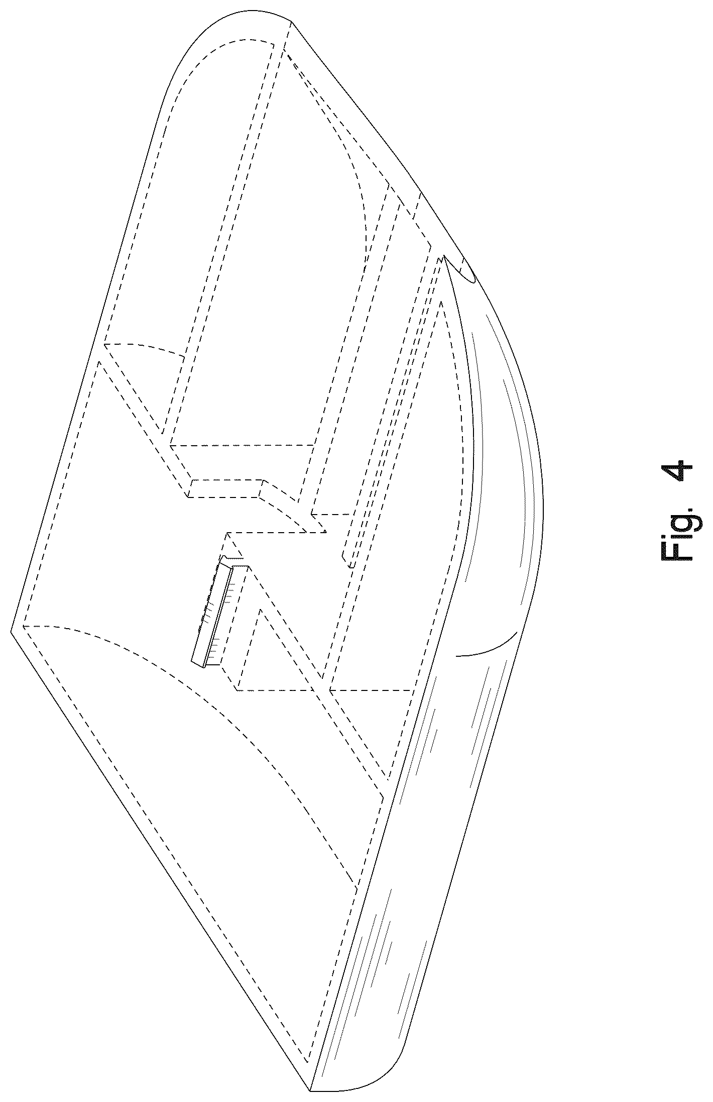 Patent USD1124470 Figure 4 – End cap for LED light strip