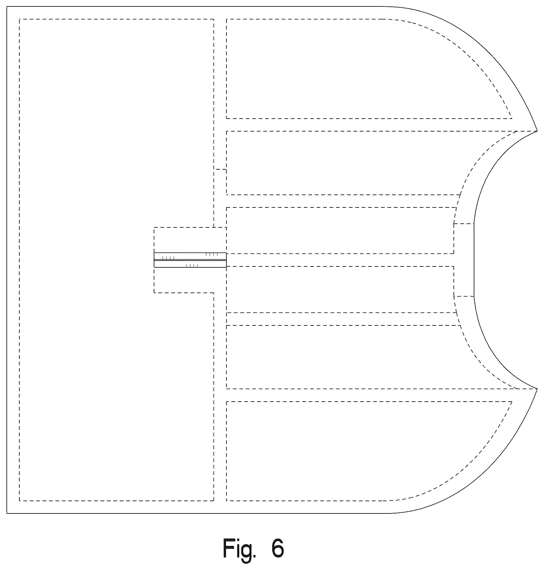 Patent USD1124470 Figure 6 – End cap for LED light strip