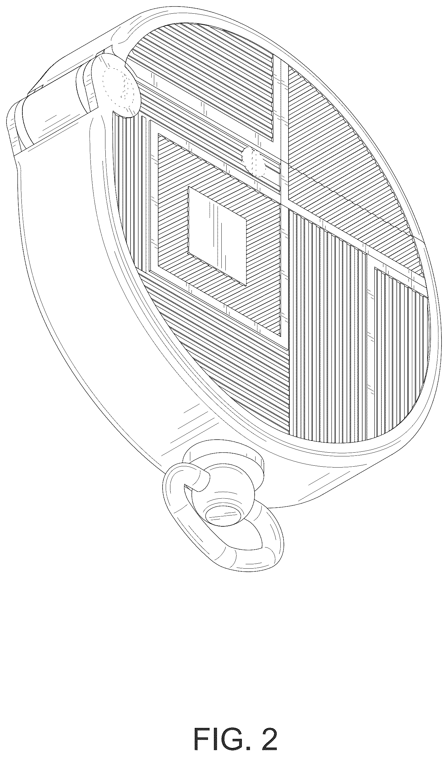 Patent USD1124475 Figure 2 – Lighter