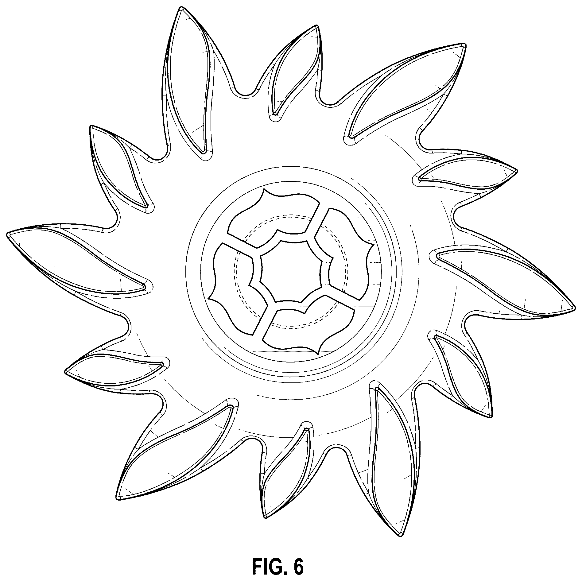 Patent USD1124476 Figure 4 – Accessory for a hookah bowl