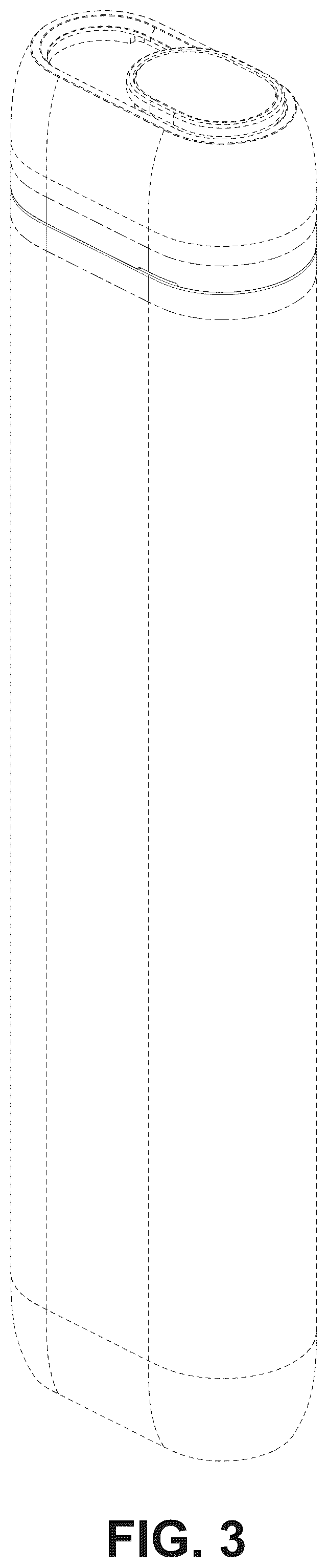 Patent USD1124477 Figure 3 – Aerosol generating device
