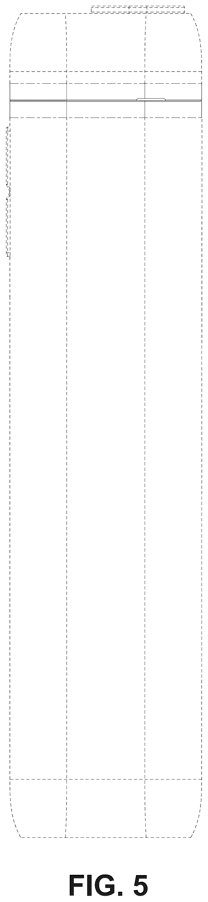 Patent USD1124477 Figure 5 – Aerosol generating device