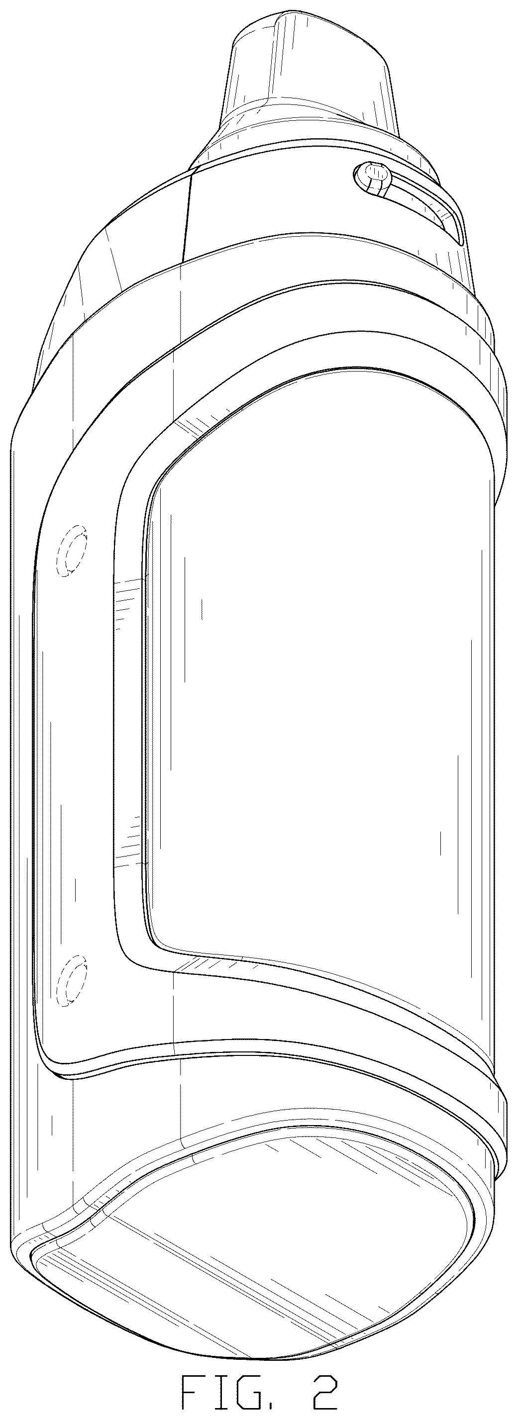 Patent USD1124478 Figure 2 – Electronic atomizing device assembly