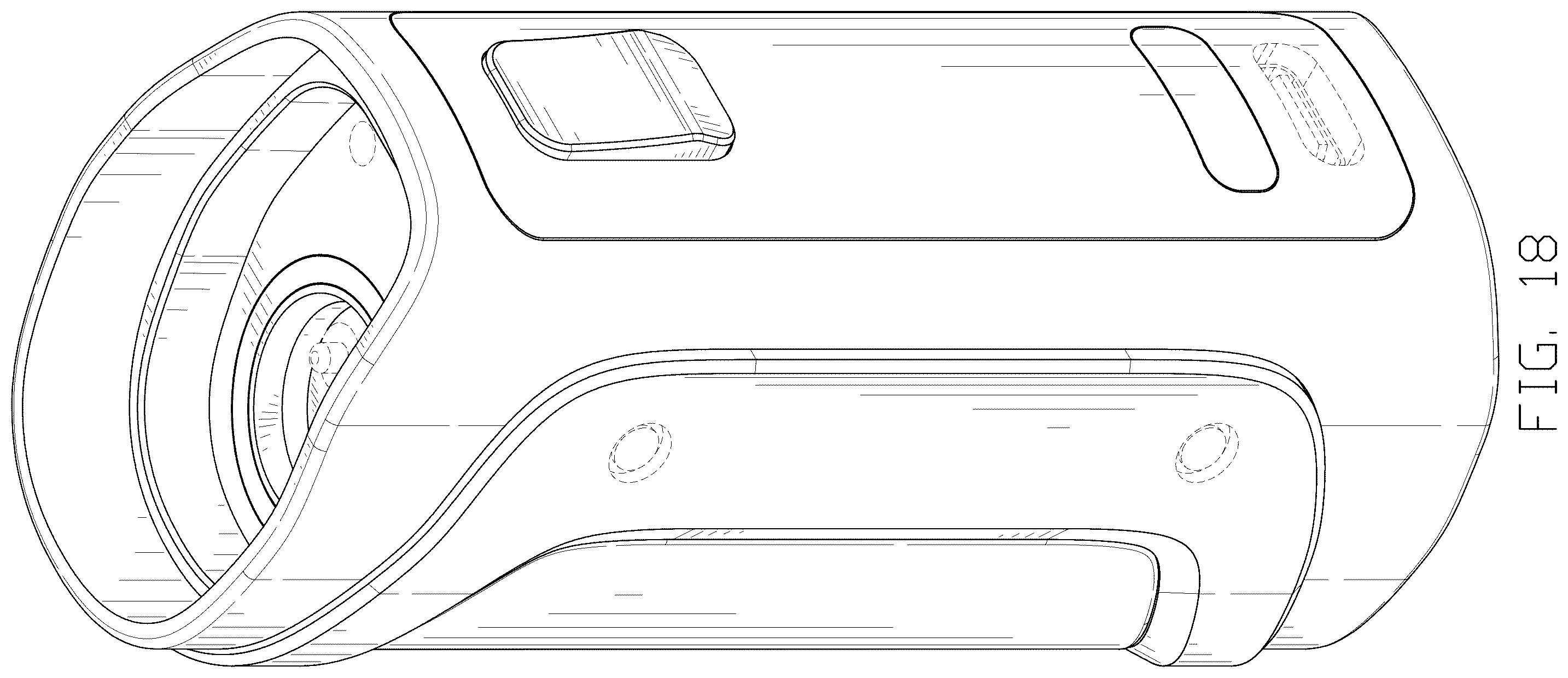 Patent USD1124478 Figure 18 – Electronic atomizing device assembly