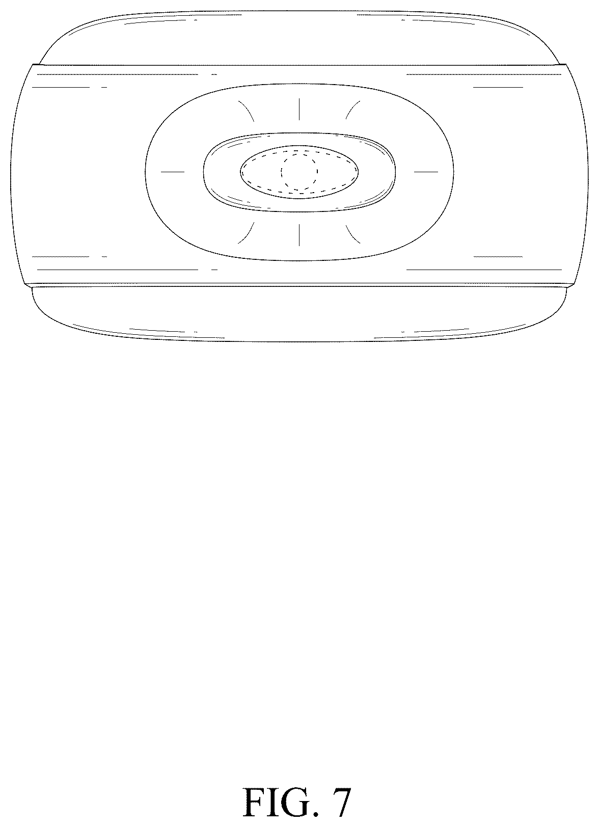 Patent USD1124480 Figure 7 – Electronic atomizing device