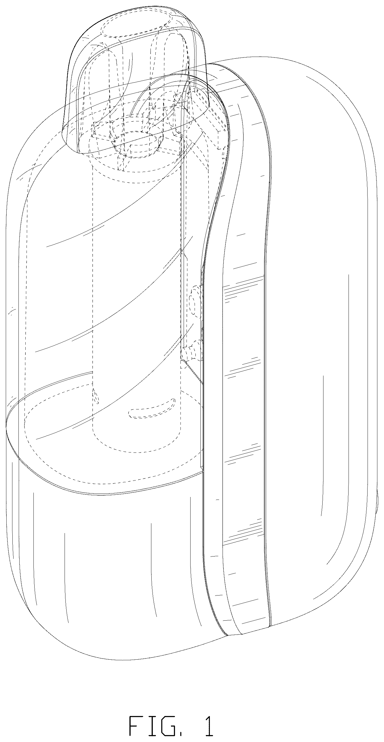 Patent USD1124483 Figure 1 – Electronic cigarette