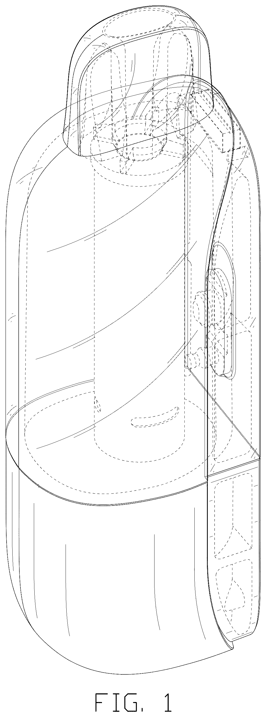 Patent USD1124484 Figure 1 – Electronic cigarette