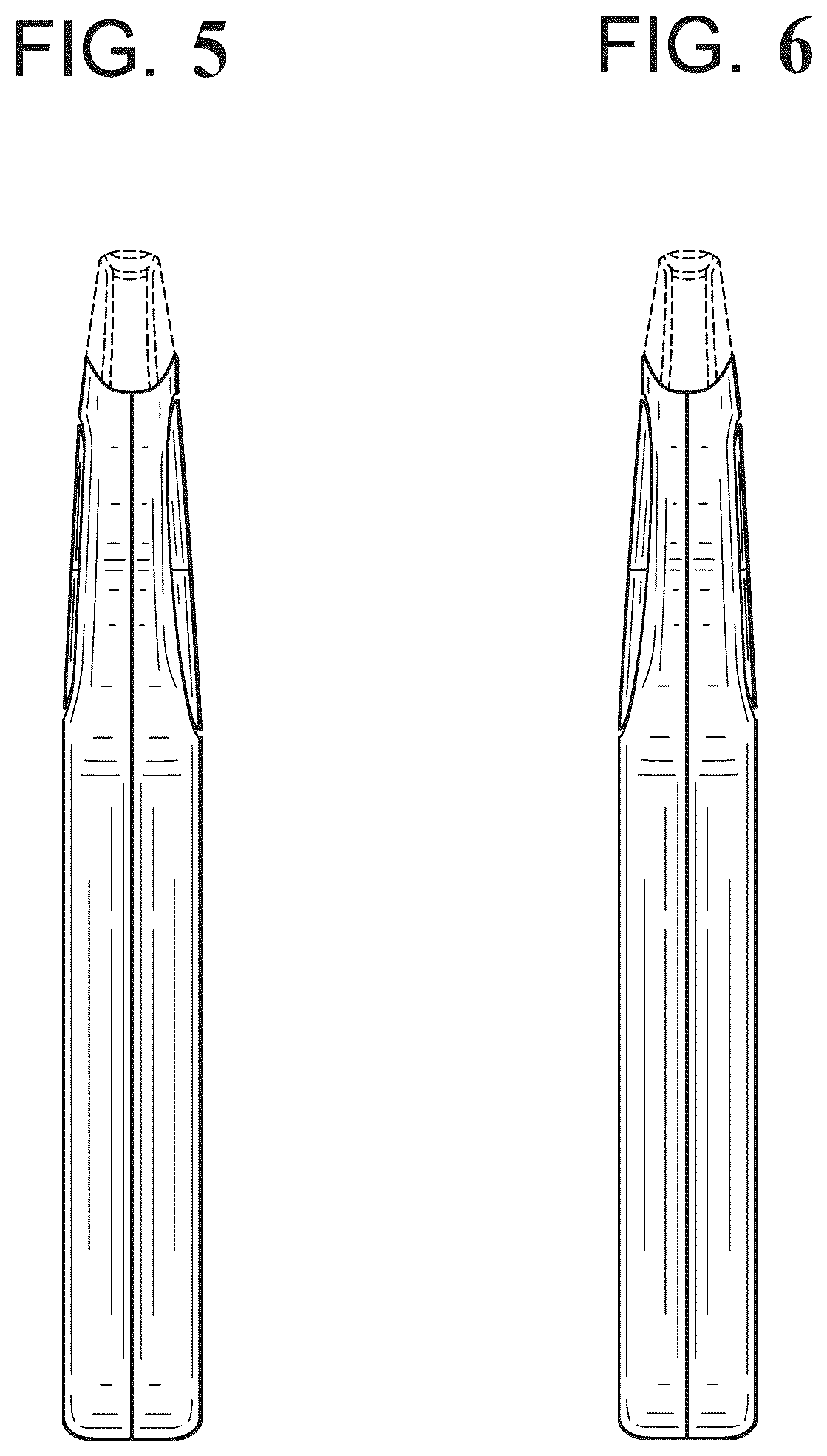 Patent USD1124485 Figure 4 – Electronic vaping device