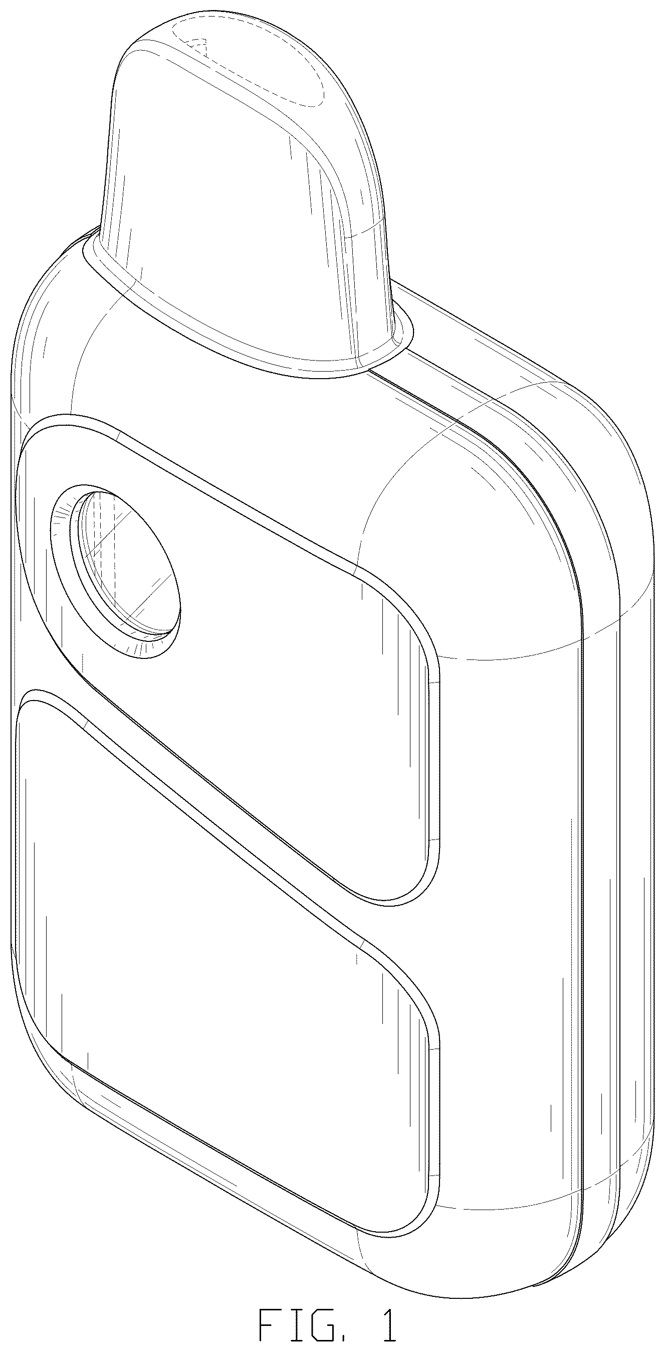 Patent USD1124486 — Electronic atomizing device — Figure 1