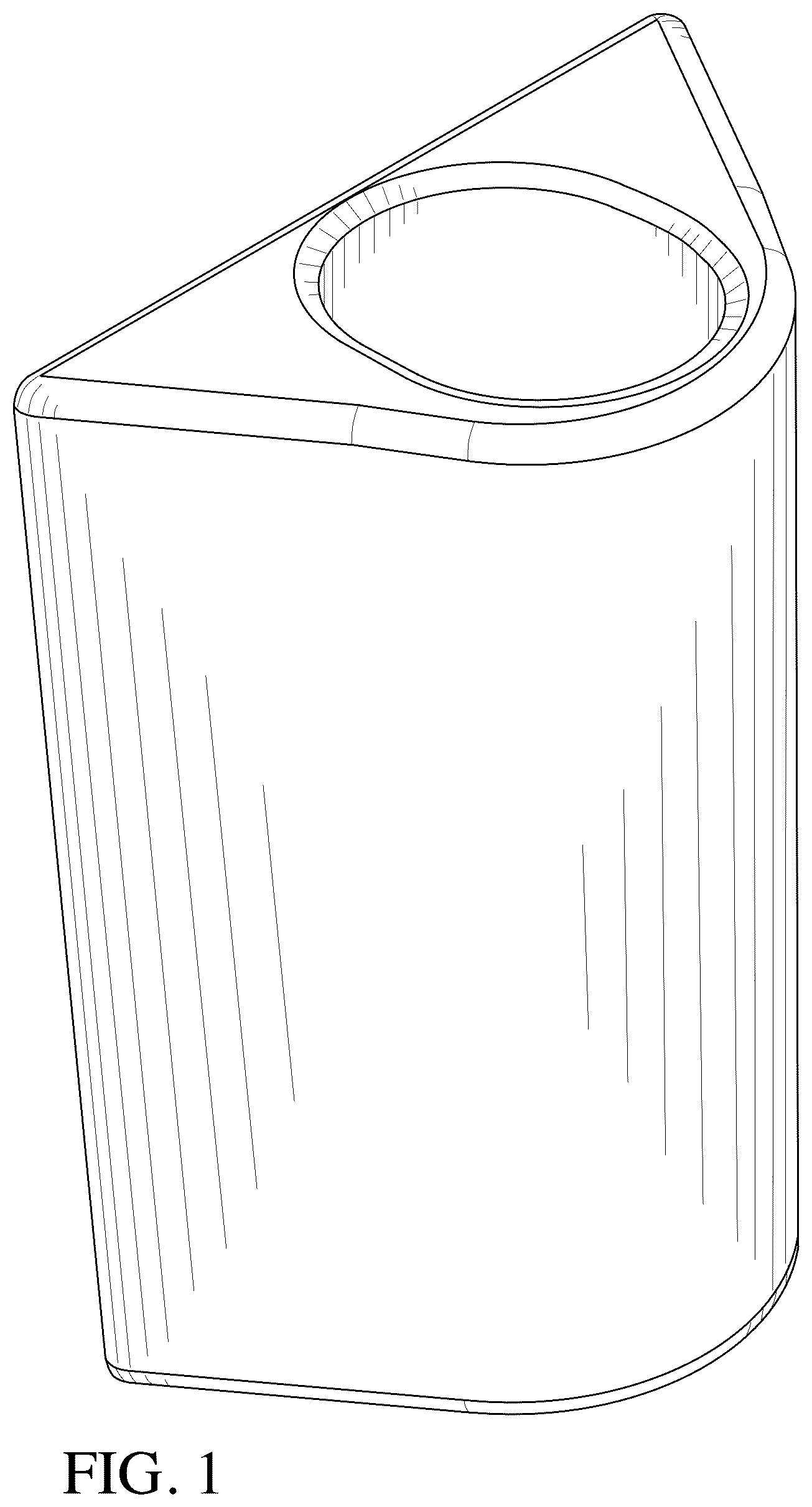 Patent USD1124487 Figure 1 – Vape pen holder