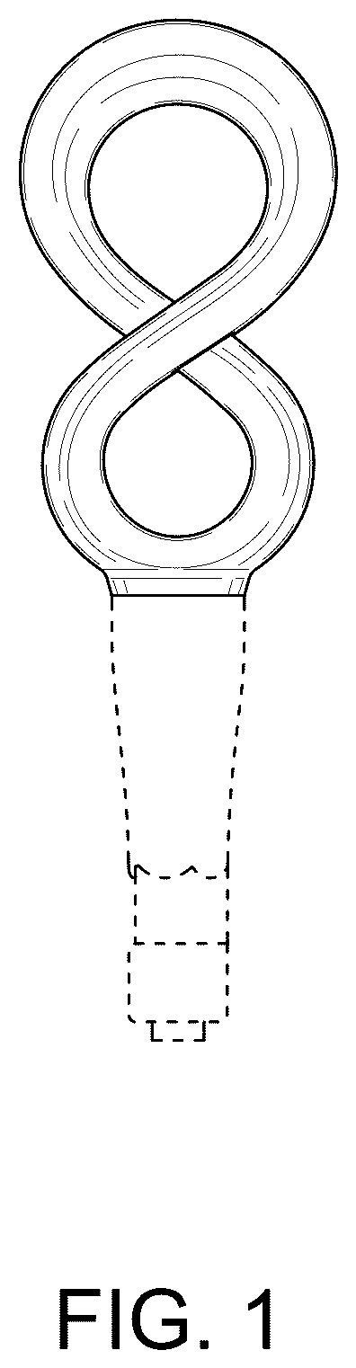 Patent USD1124488 — Cosmetic applicator — Figure 1
